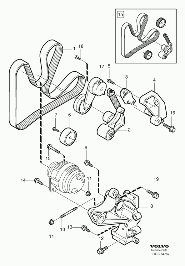 Volvo 31216257 - Auxiliary aggregate suspension: 1.00 pcs. onlydrive.pro