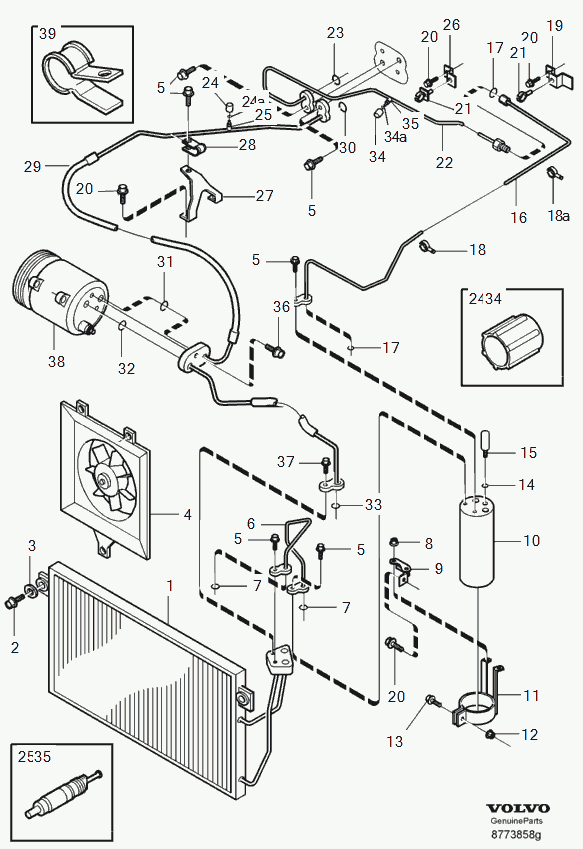 Volvo 8 601 957 - Air conditioning: 1.00 pcs. onlydrive.pro