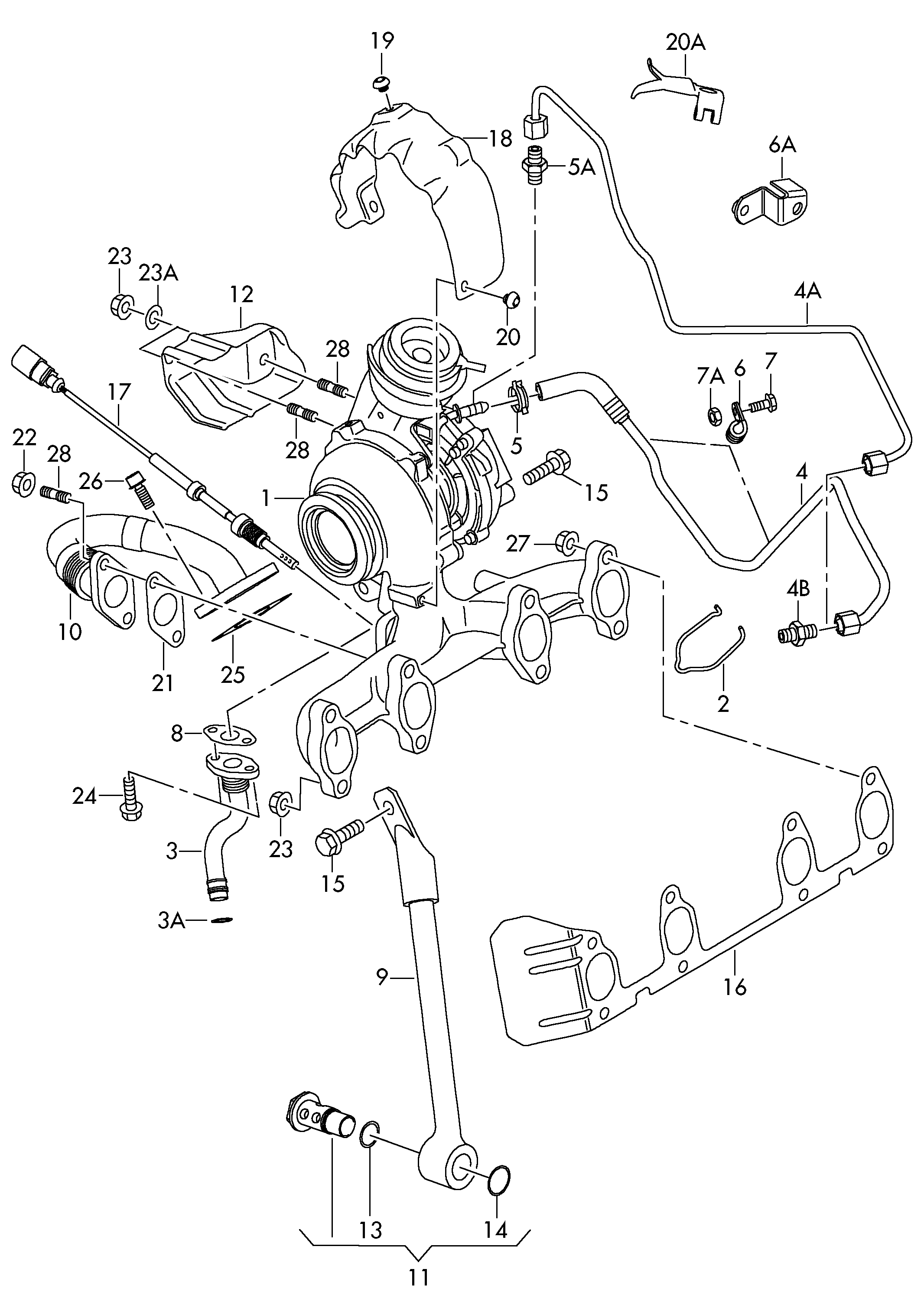 Seat 03L 906 088 BS - Tunnistin, pakokaasulämpötila onlydrive.pro