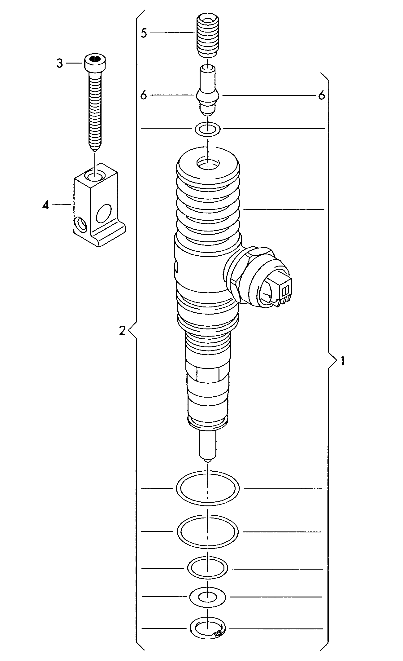 Seat 038 198 051 C - Repair Kit, pump-nozzle unit onlydrive.pro