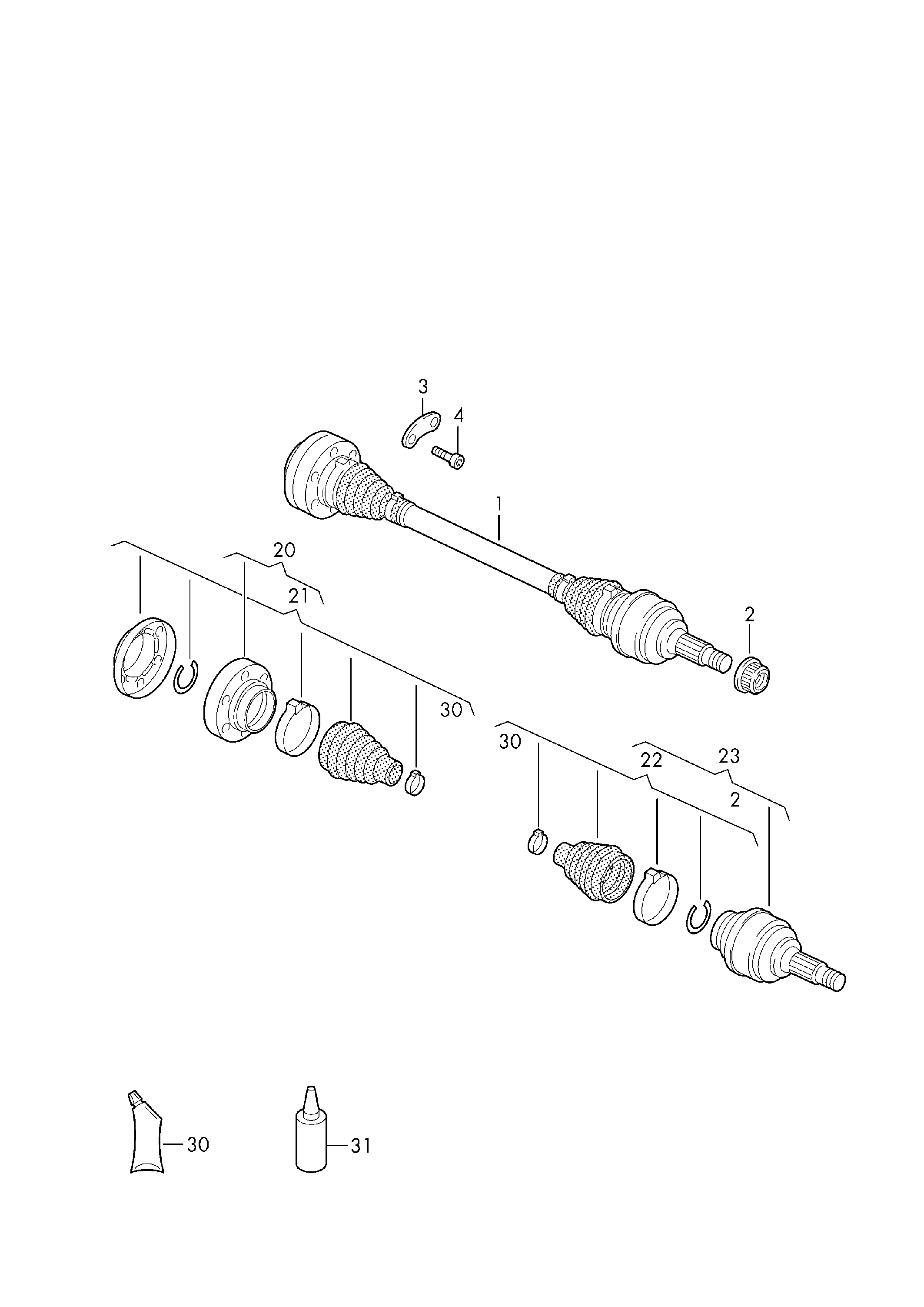 VW 7P0 498 203 - Bellow, drive shaft onlydrive.pro