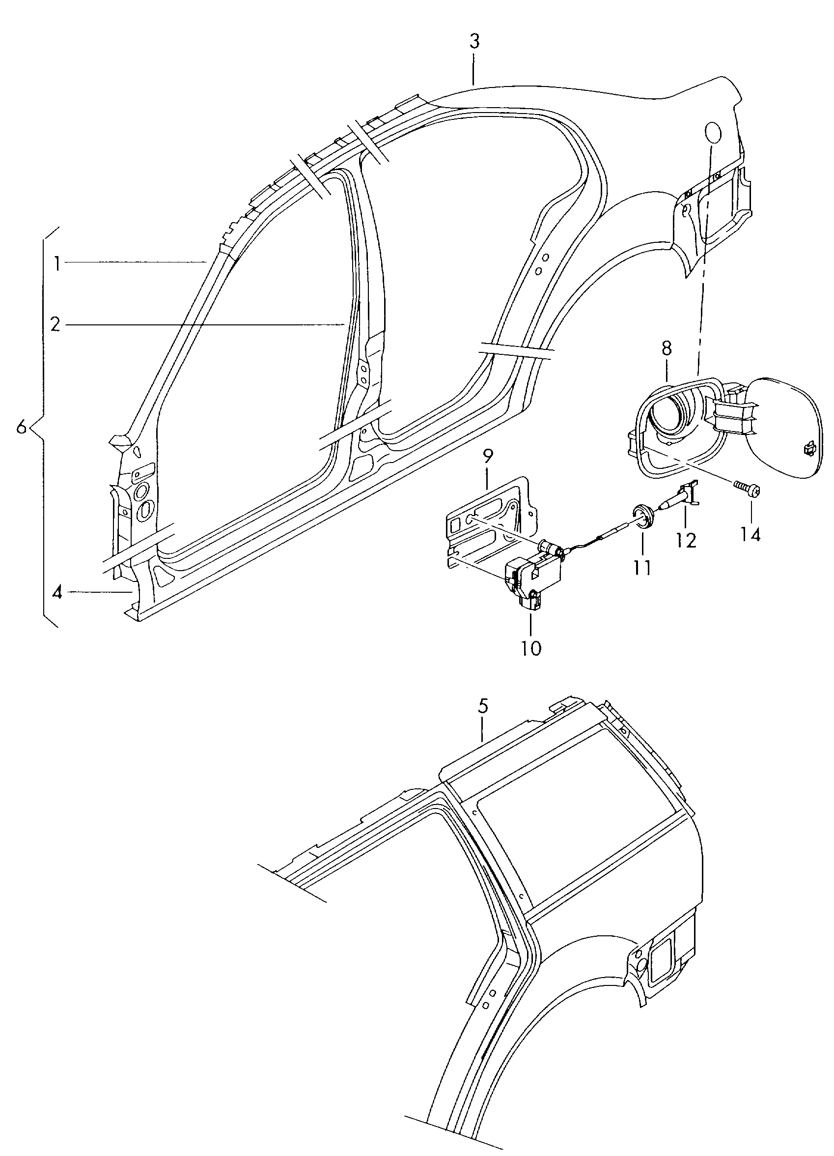 Skoda 1J0 810 773C - Säätöelementti, keskuslukitus onlydrive.pro