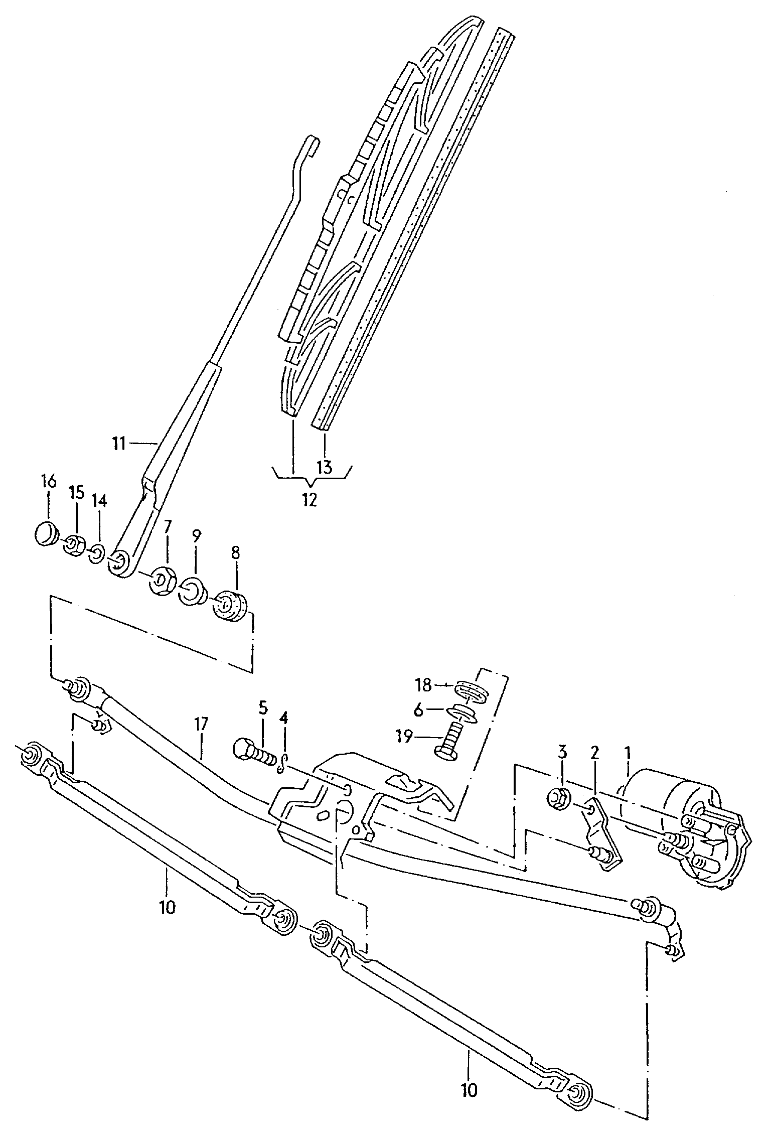 Seat 1J0 955 205A - Cap, wiper arm onlydrive.pro