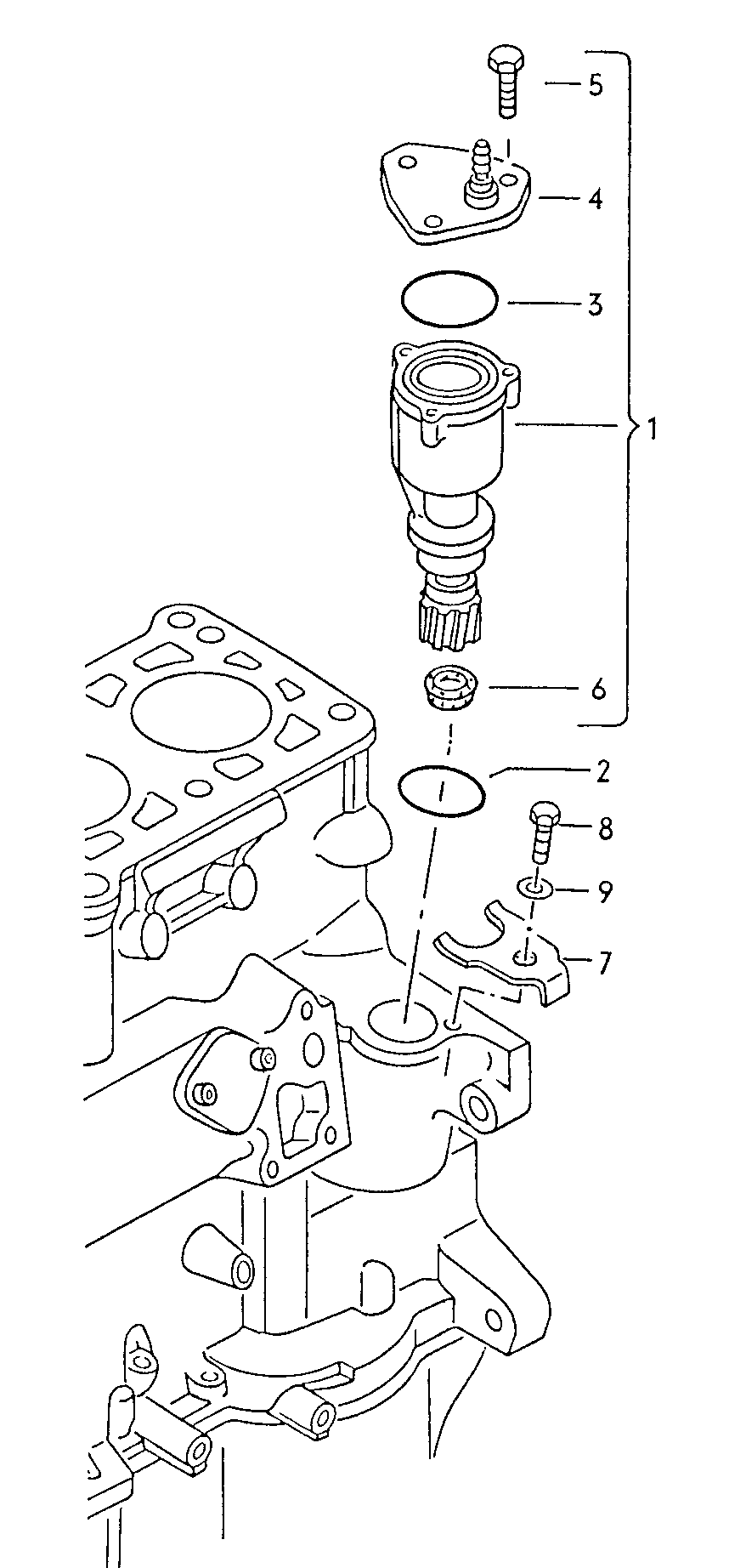 Skoda 028 145 101 F - Vakuumo siurblys, stabdžių sistema onlydrive.pro