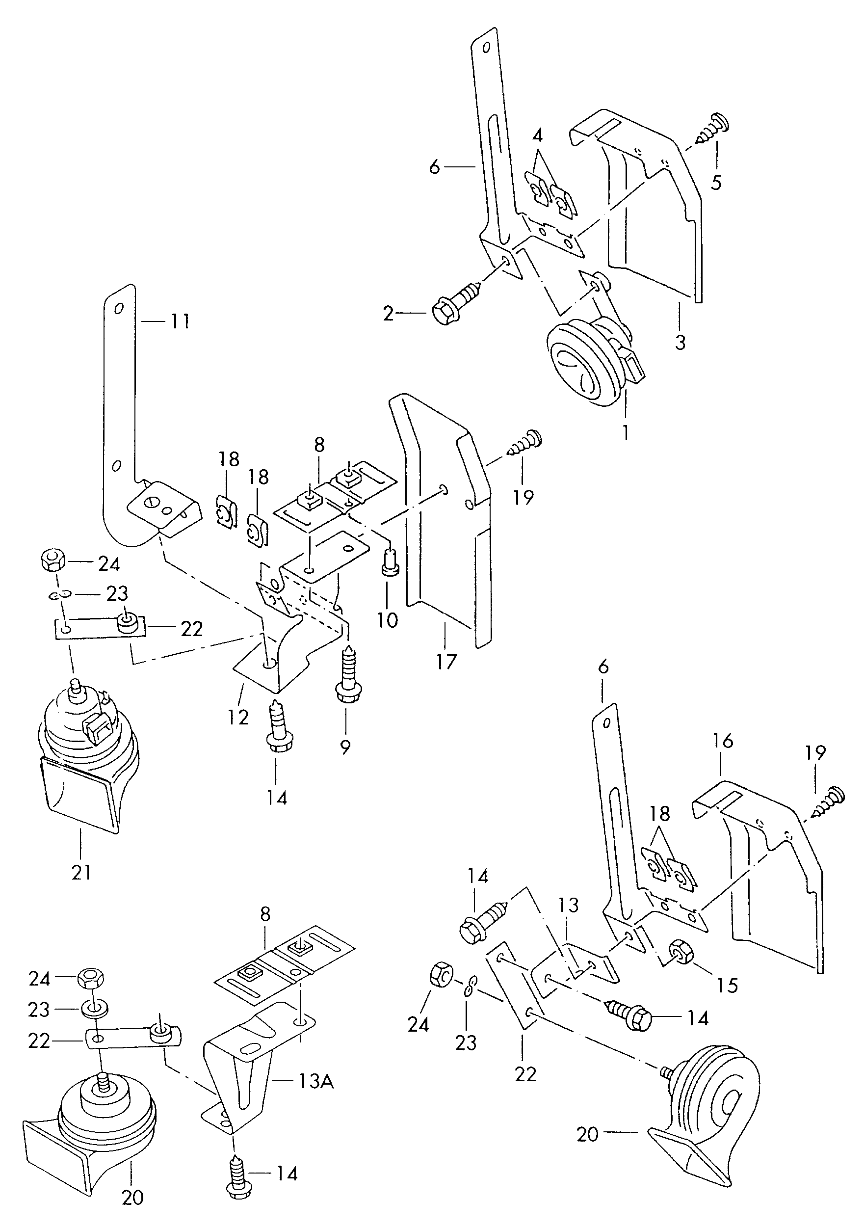 Seat 3B0 951 223 - Air Horn onlydrive.pro