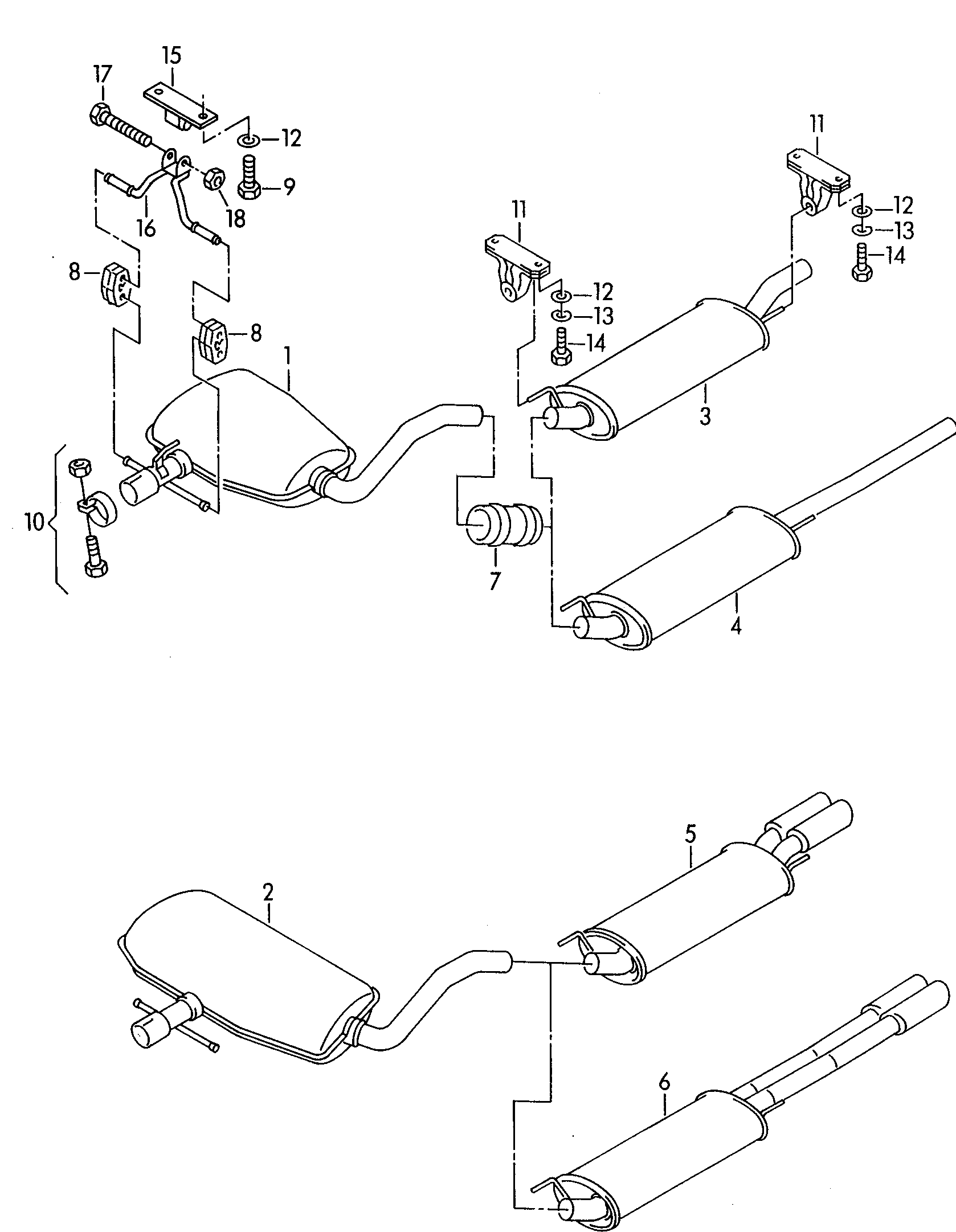 VAG 191 253 139 G - Pipe Connector, exhaust system onlydrive.pro