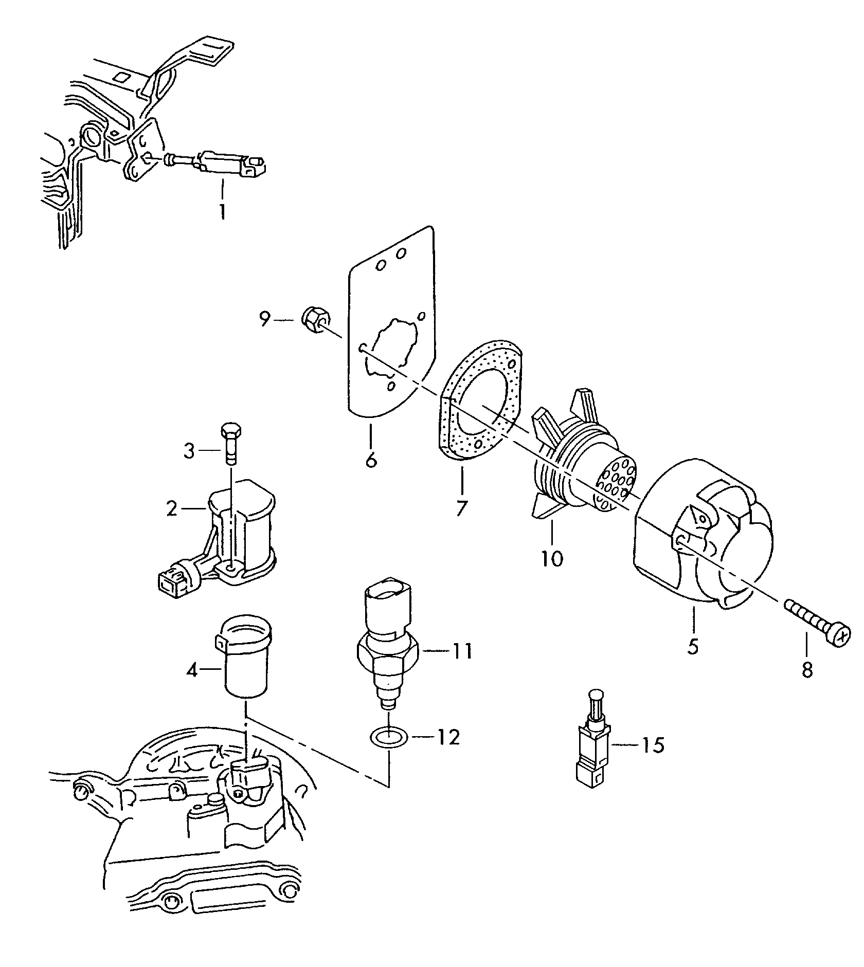 Seat 02A 945 413 C - Kytkin, peruutusvalo onlydrive.pro