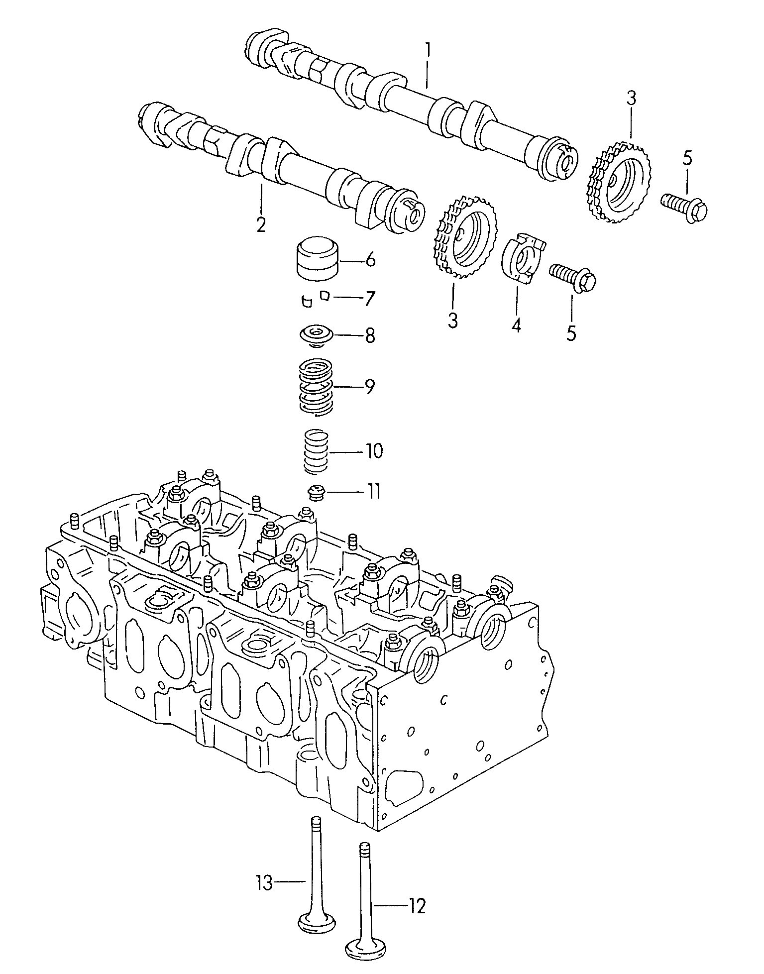 VAG 021109101N - Camshaft onlydrive.pro