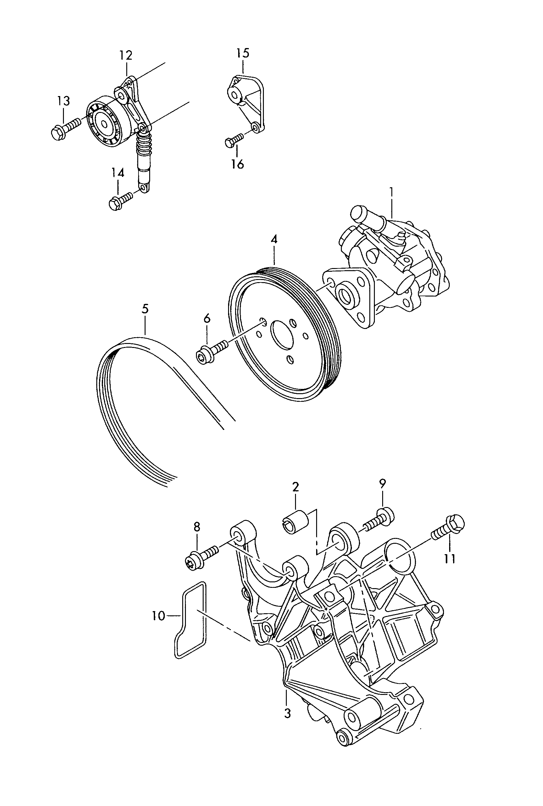 Skoda N   105 797 02 - Болт, поперечный рычаг подвески onlydrive.pro