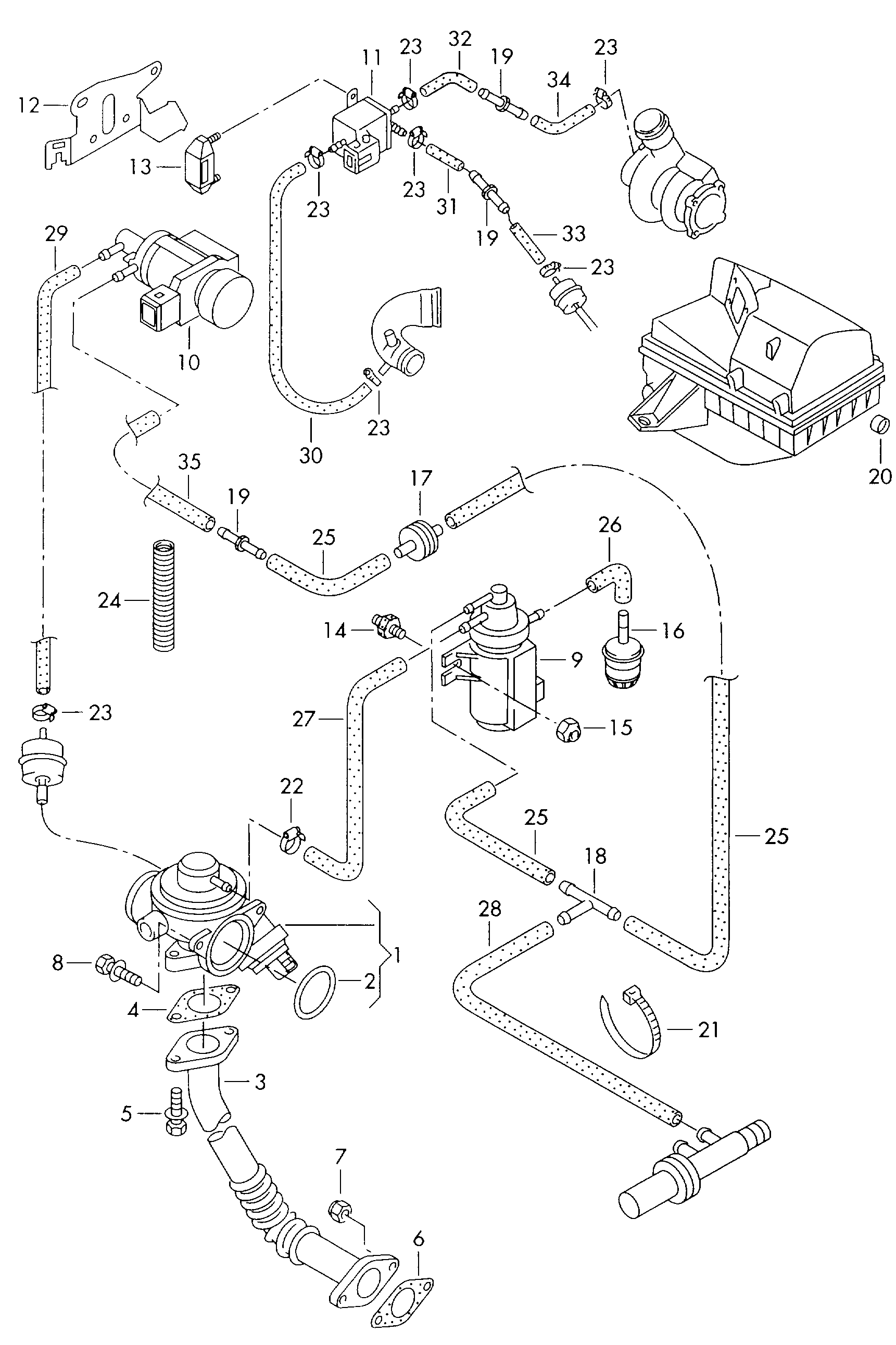 Seat 038 131 501 AQ - EGR Valve onlydrive.pro