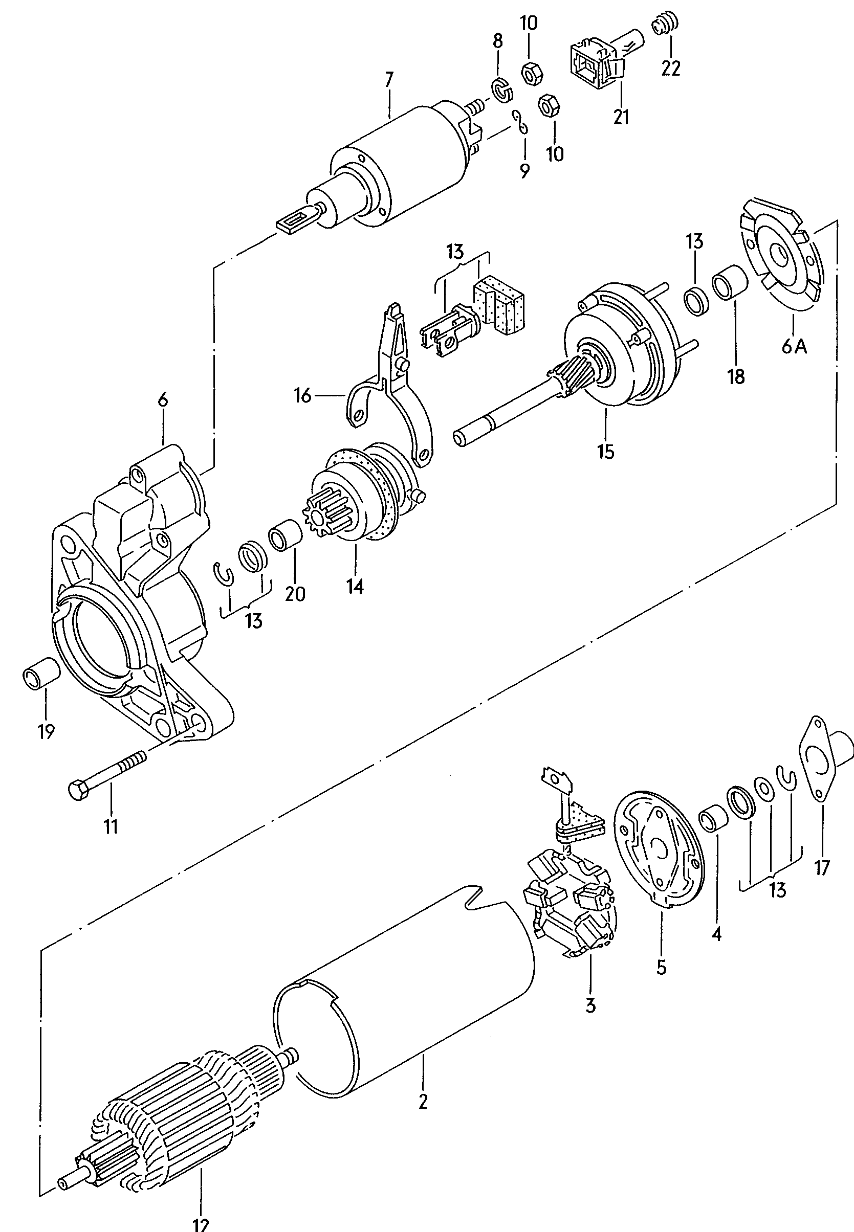 VAG 02A 911 024 E - Starter onlydrive.pro