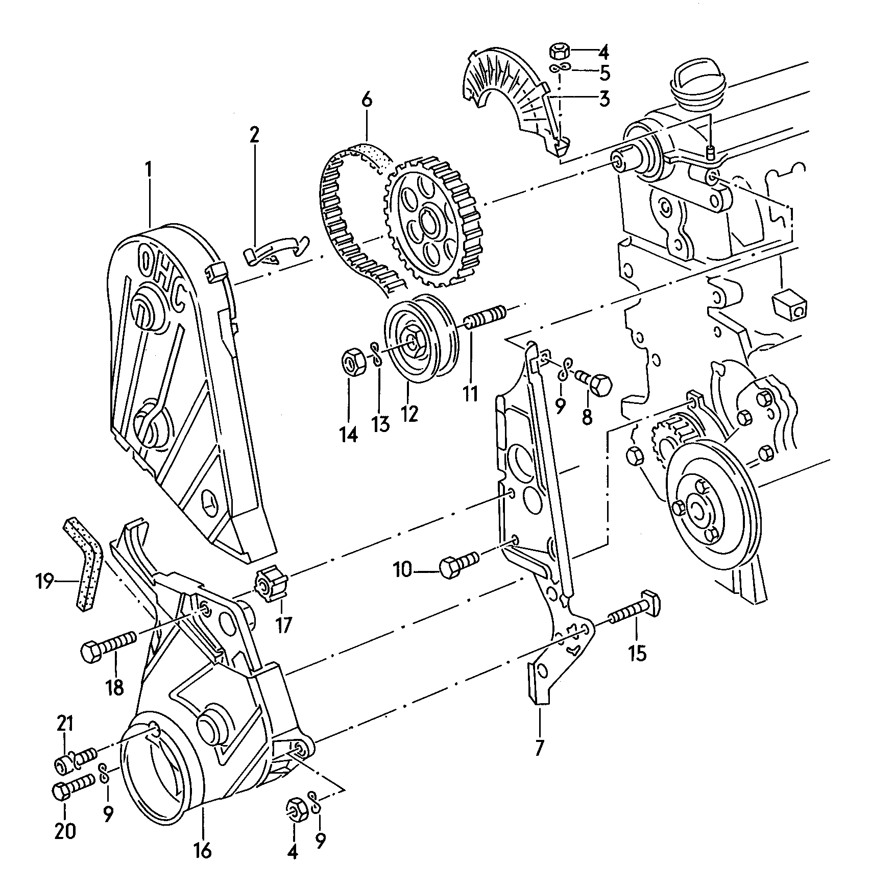 VAG 056109119A - Timing Belt onlydrive.pro