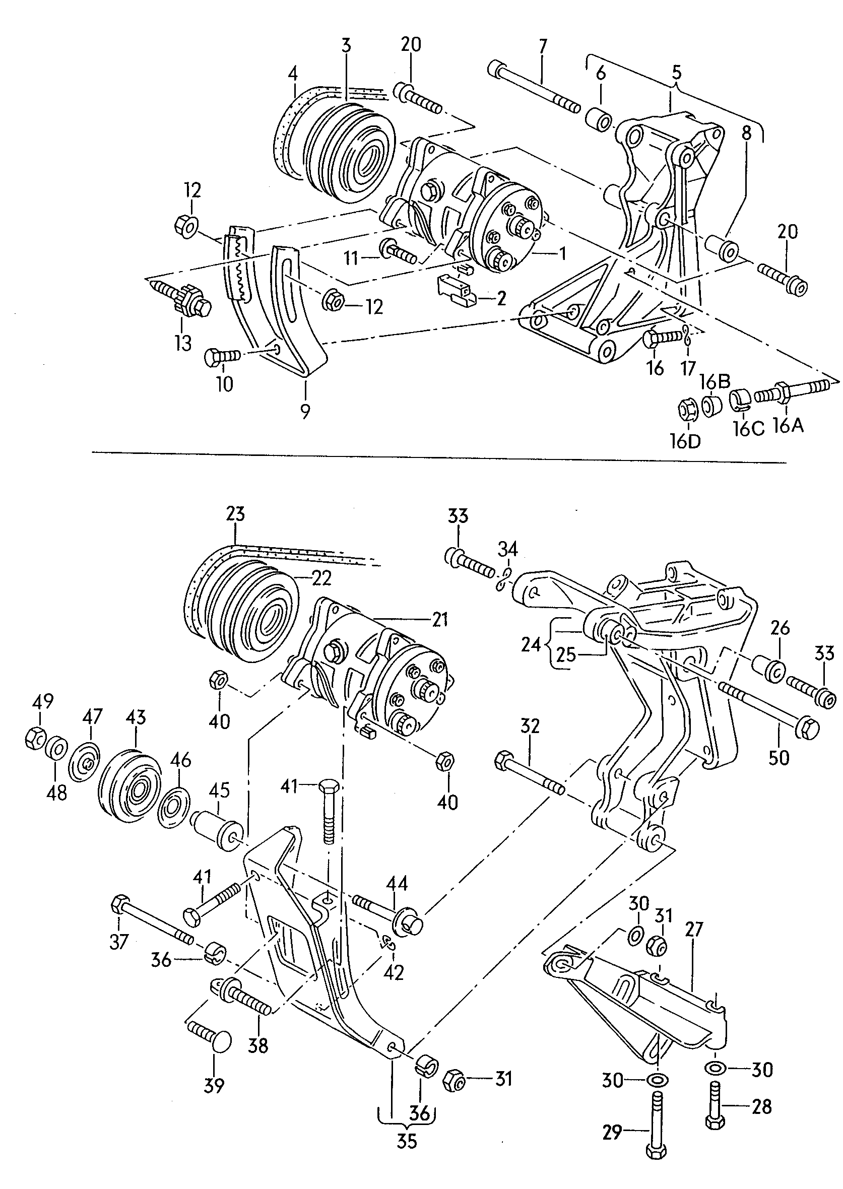 VAG 357820803Q - Kompresorius, oro kondicionierius onlydrive.pro