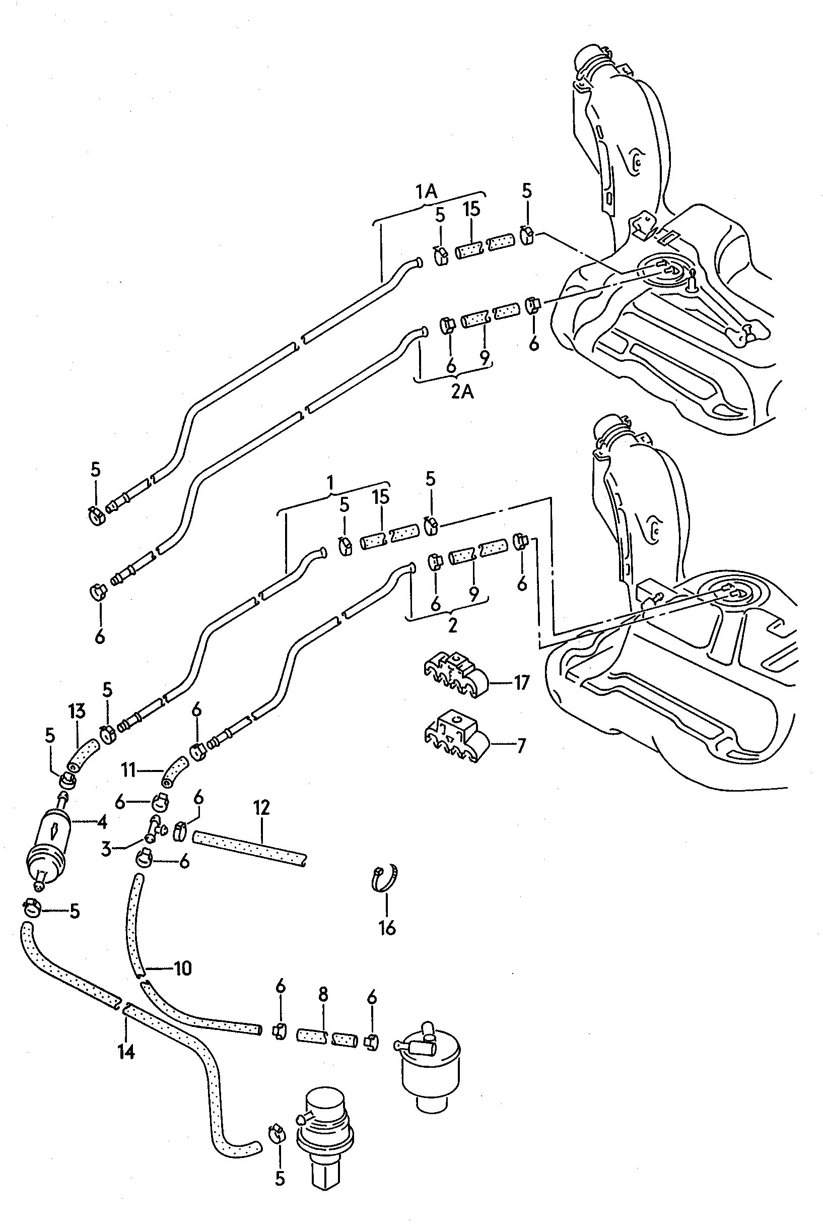 VAG 191 201 511 A - Kütusefilter onlydrive.pro