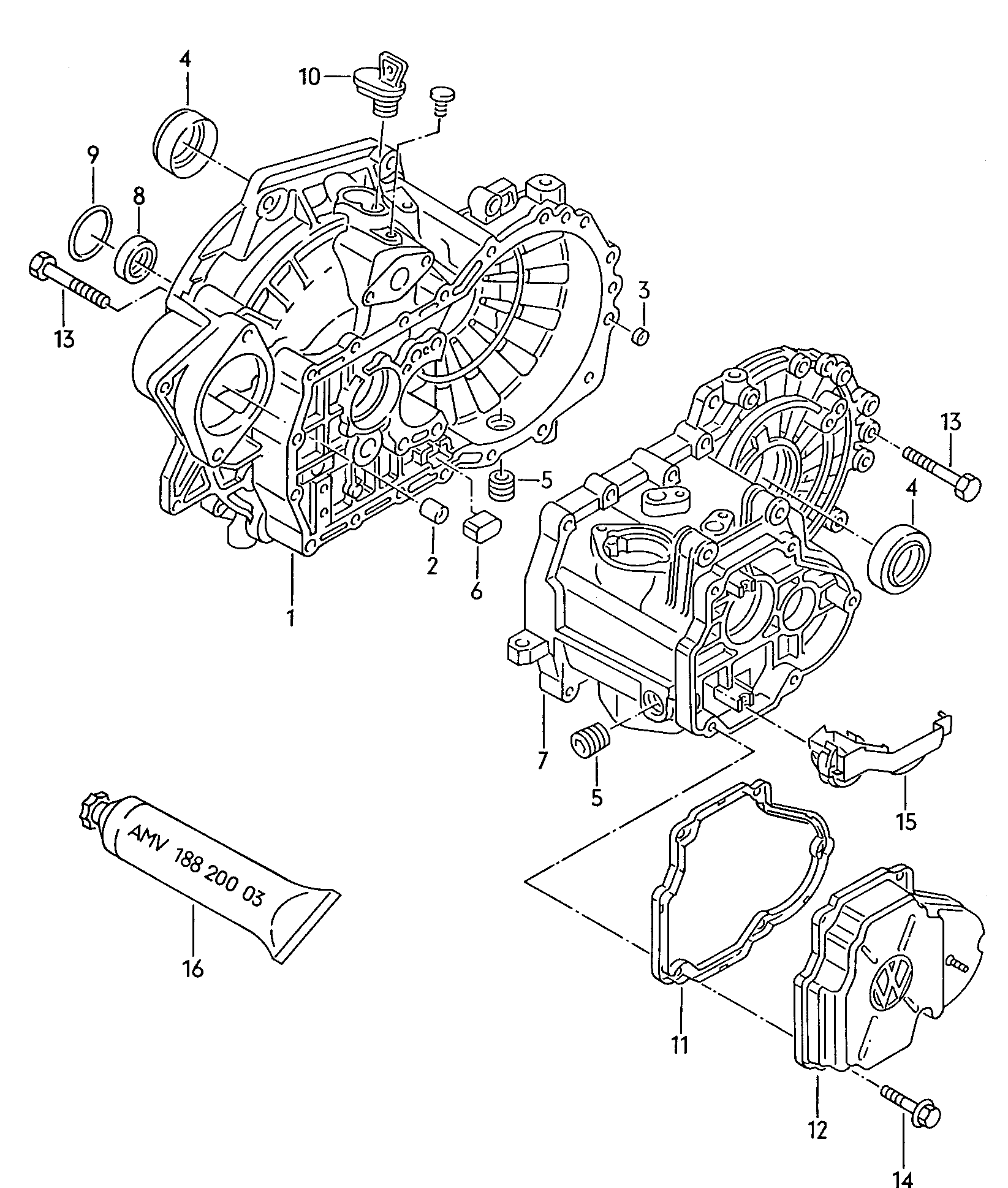 VAG N  90354301 - Tiiviste, imusarja onlydrive.pro