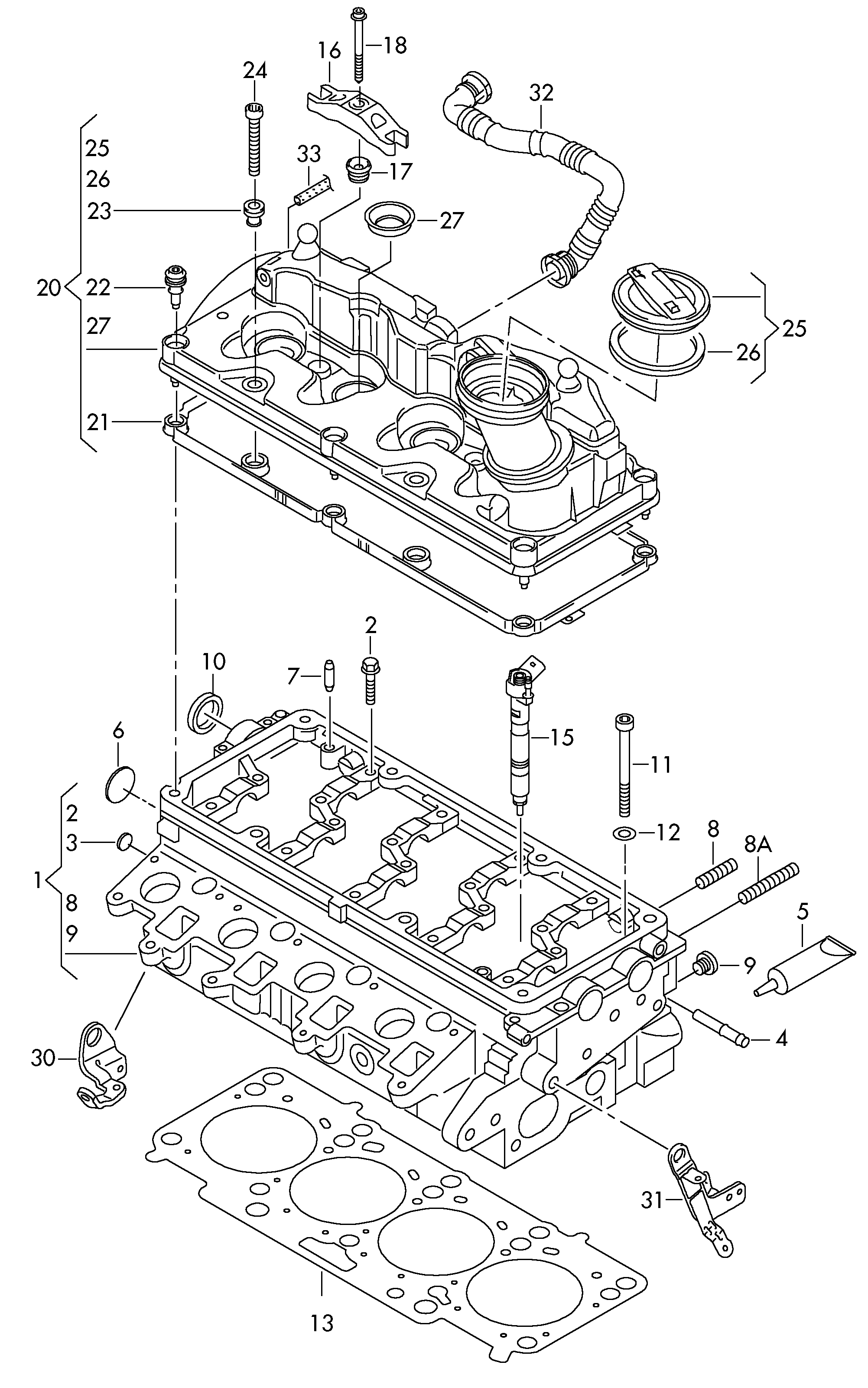 VAG 03L103351K - Cylinder Head onlydrive.pro