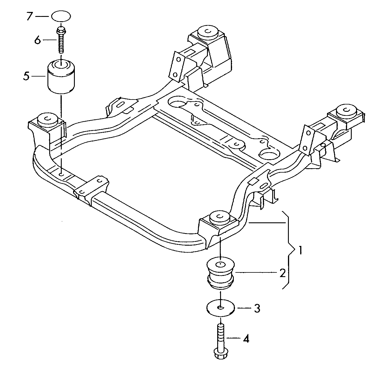 VW N   910 352 02 - Repair Kit, wheel suspension onlydrive.pro