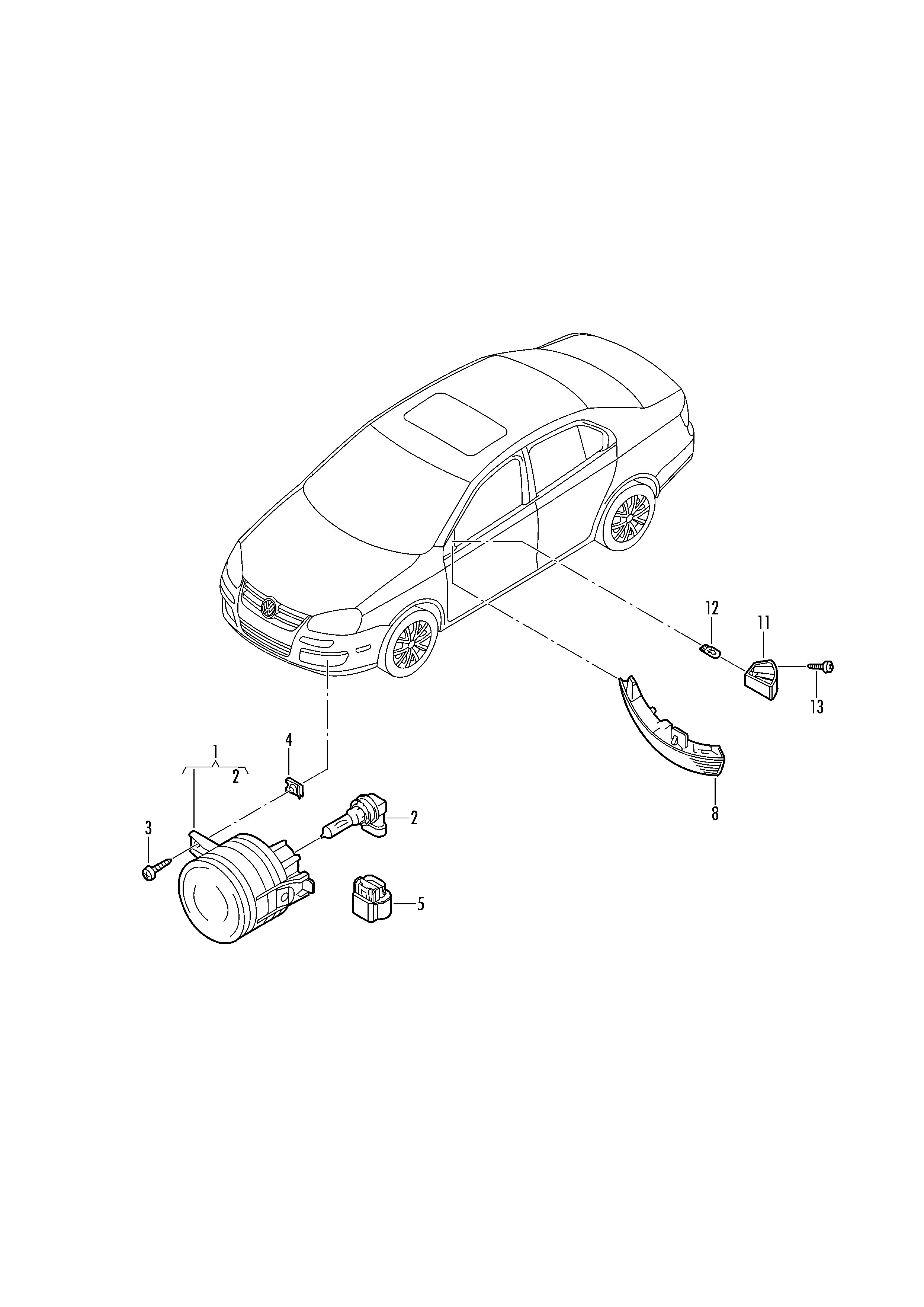 VAG N101 300 01 - Bulb, cornering light onlydrive.pro