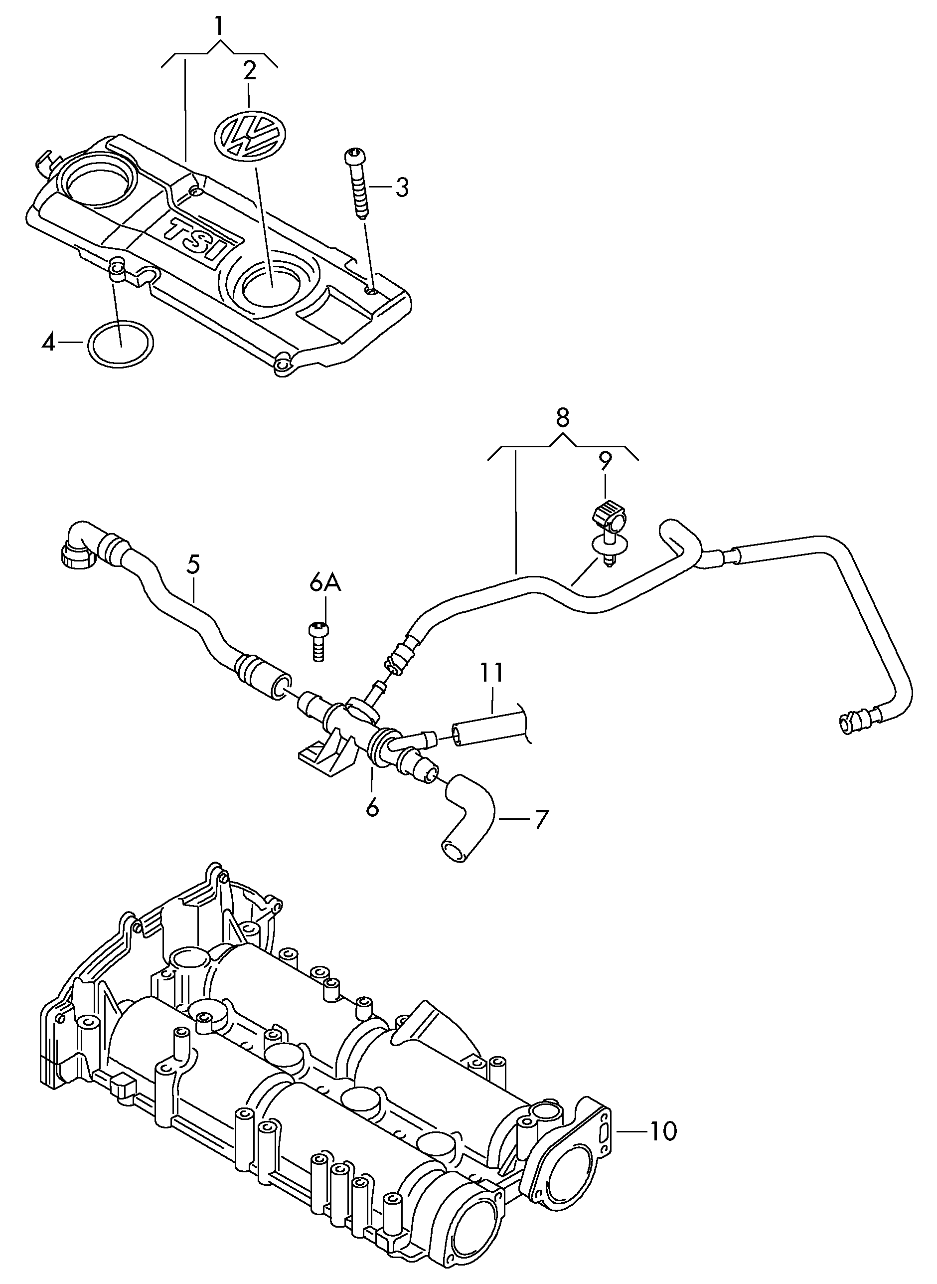 Seat 03c103175G - Vārsts, Gaisa vadība-Ieplūstošais gaiss onlydrive.pro