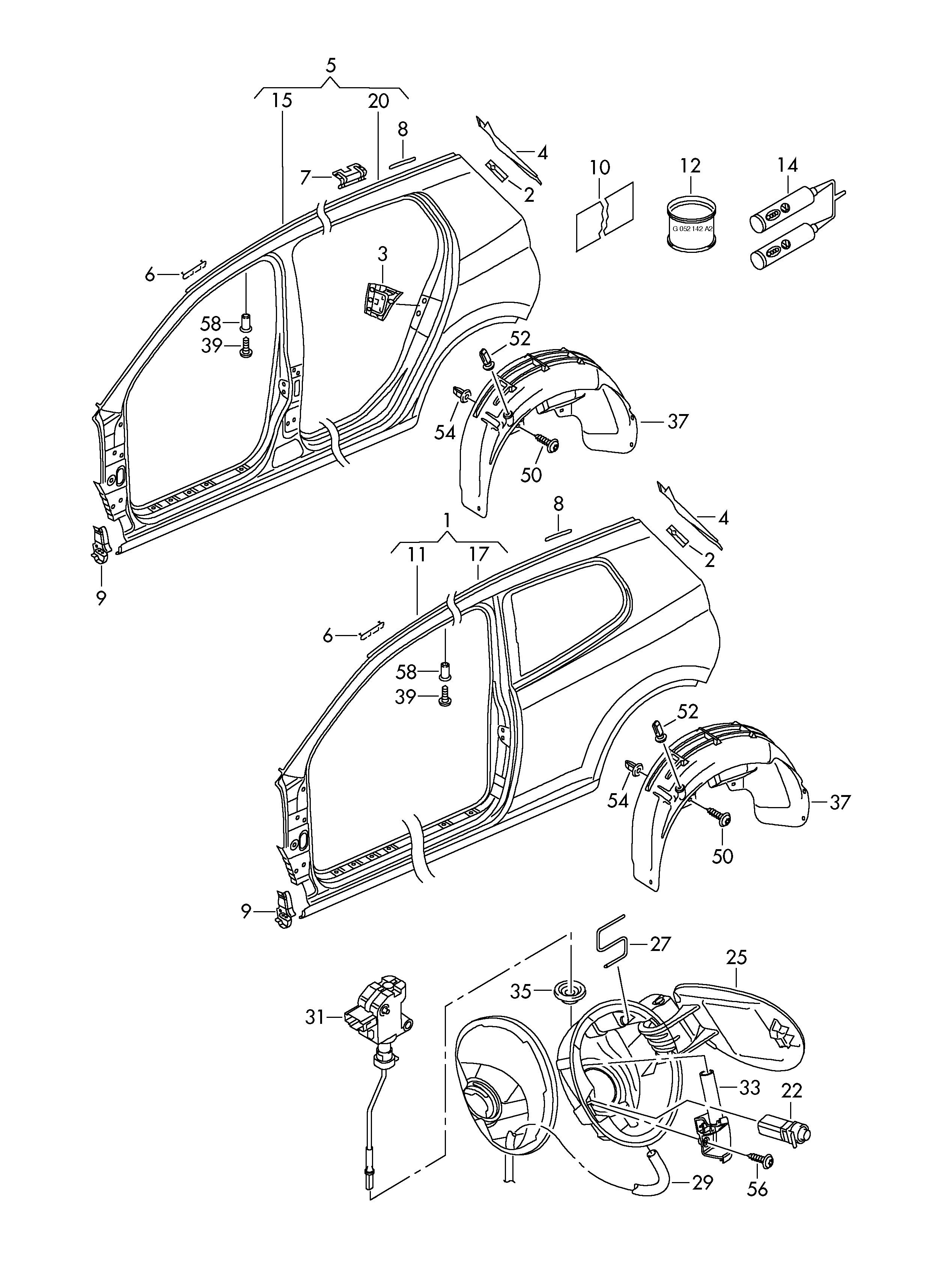 VW 5K6 810 773A - Regulēšanas elements, Centrālā atslēga onlydrive.pro