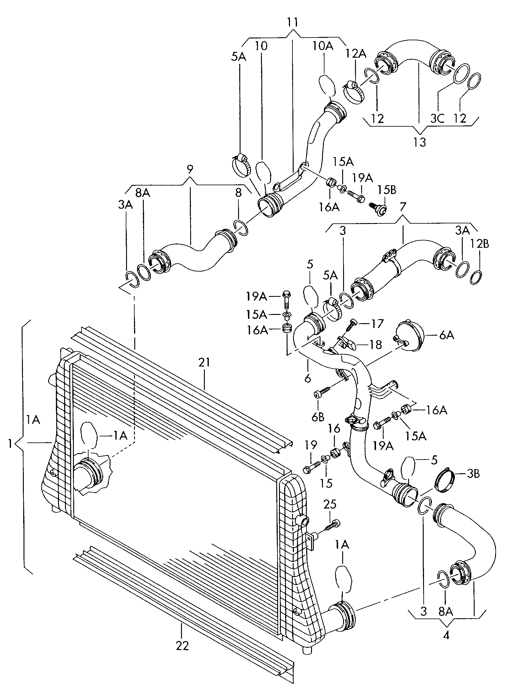 VAG 1K0121367F - Kinnitus, ventilaator onlydrive.pro