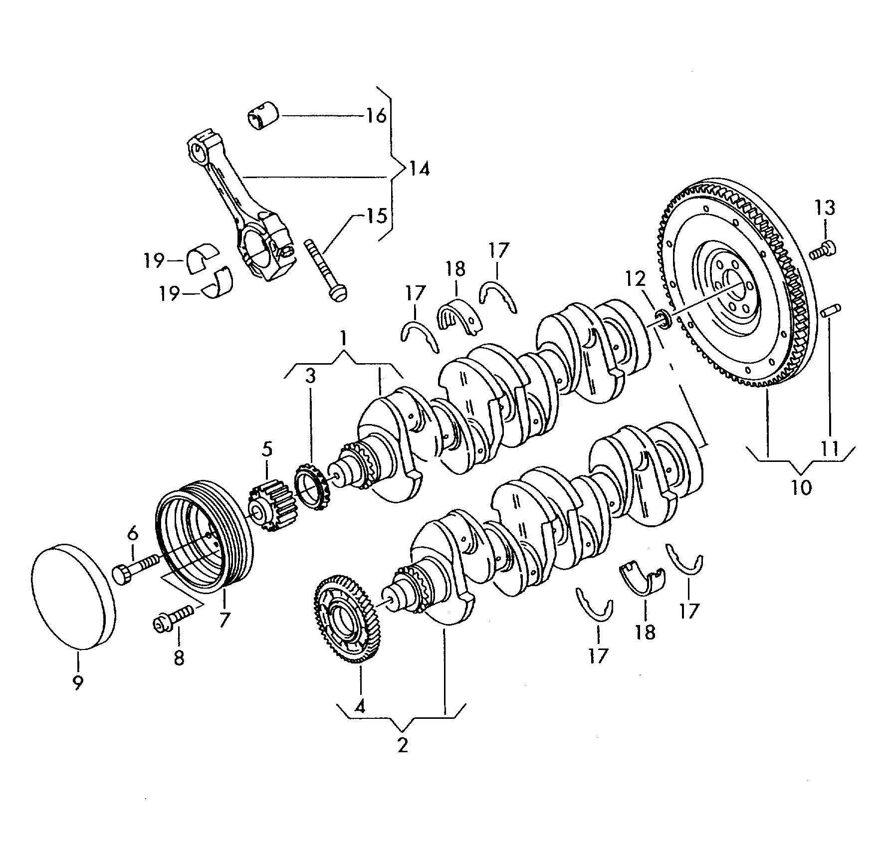 Seat 03G 105 266 BK - Flywheel onlydrive.pro