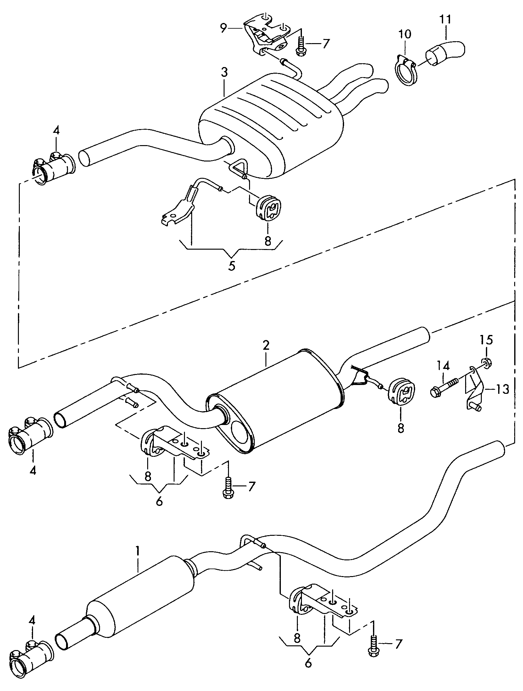 Skoda 3C0253144A - Holding Bracket, silencer onlydrive.pro