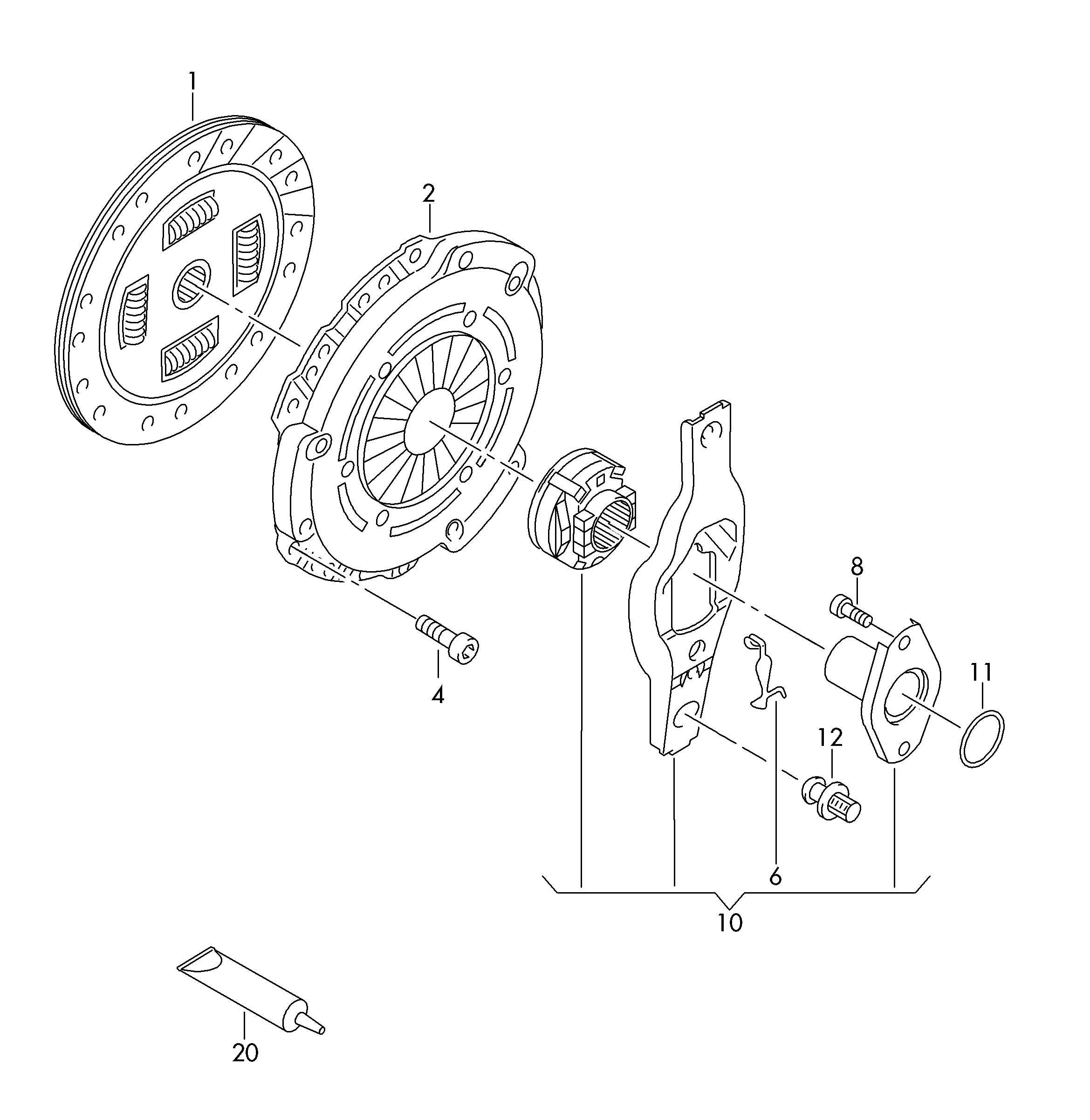 VAG 02T141153F - Sidurikomplekt onlydrive.pro