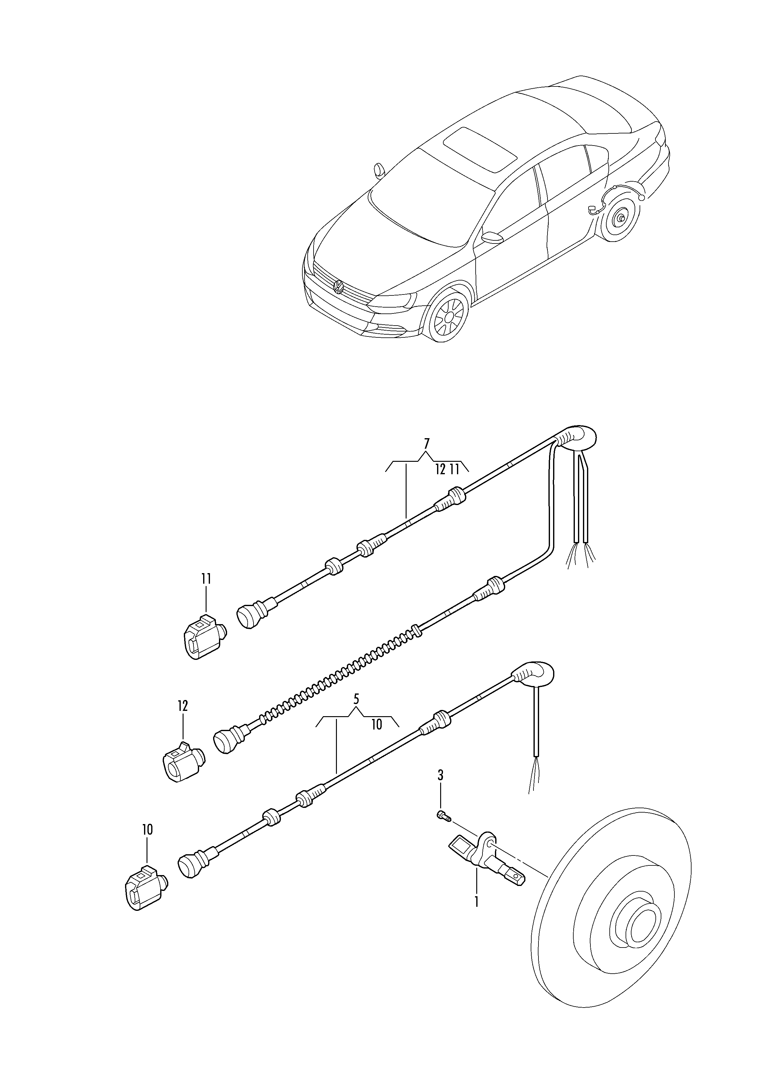 Skoda WHT 003 859 - Sensor, wheel speed onlydrive.pro