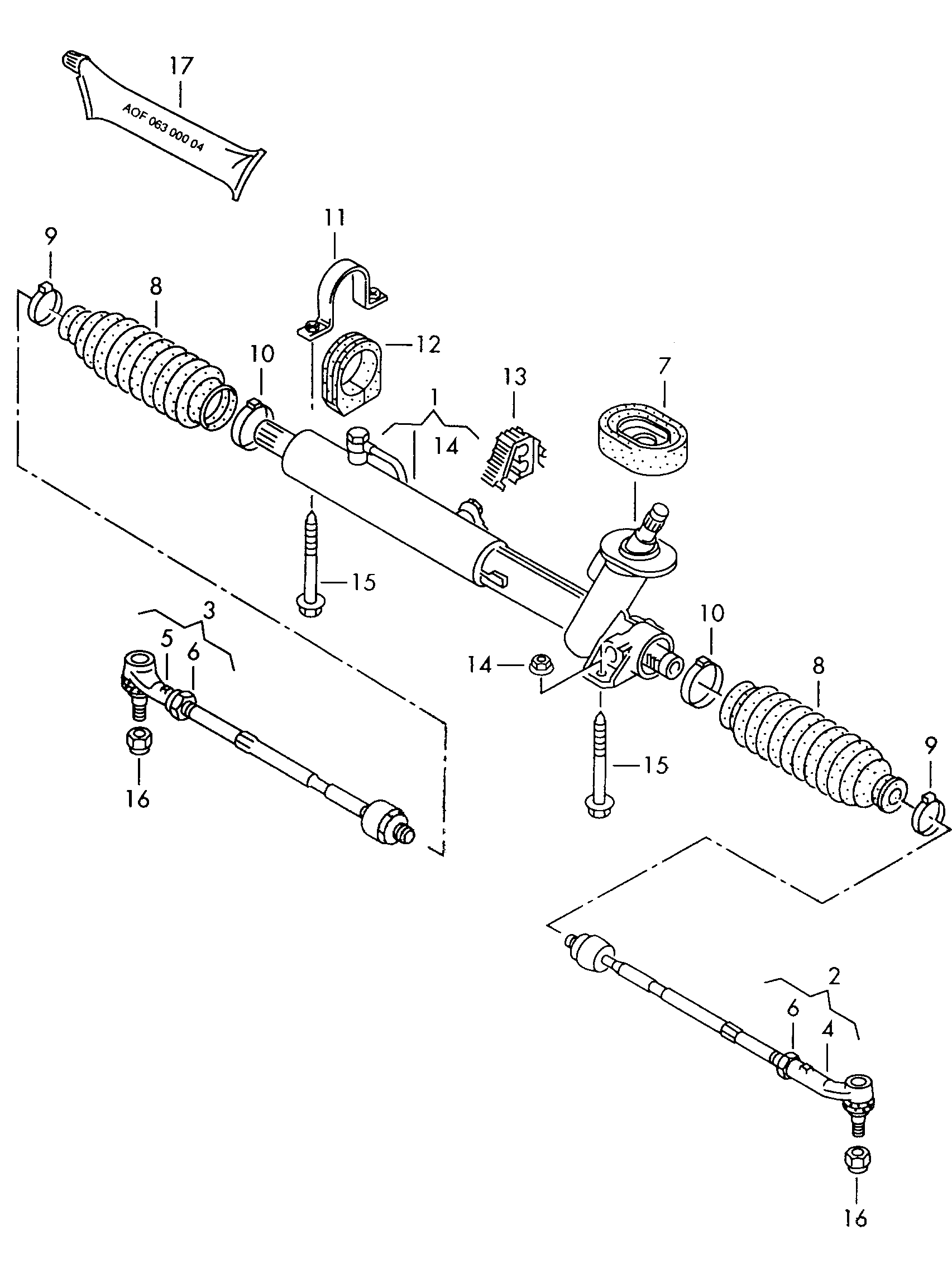 Seat 6N0422811 - Raidetangon pää onlydrive.pro