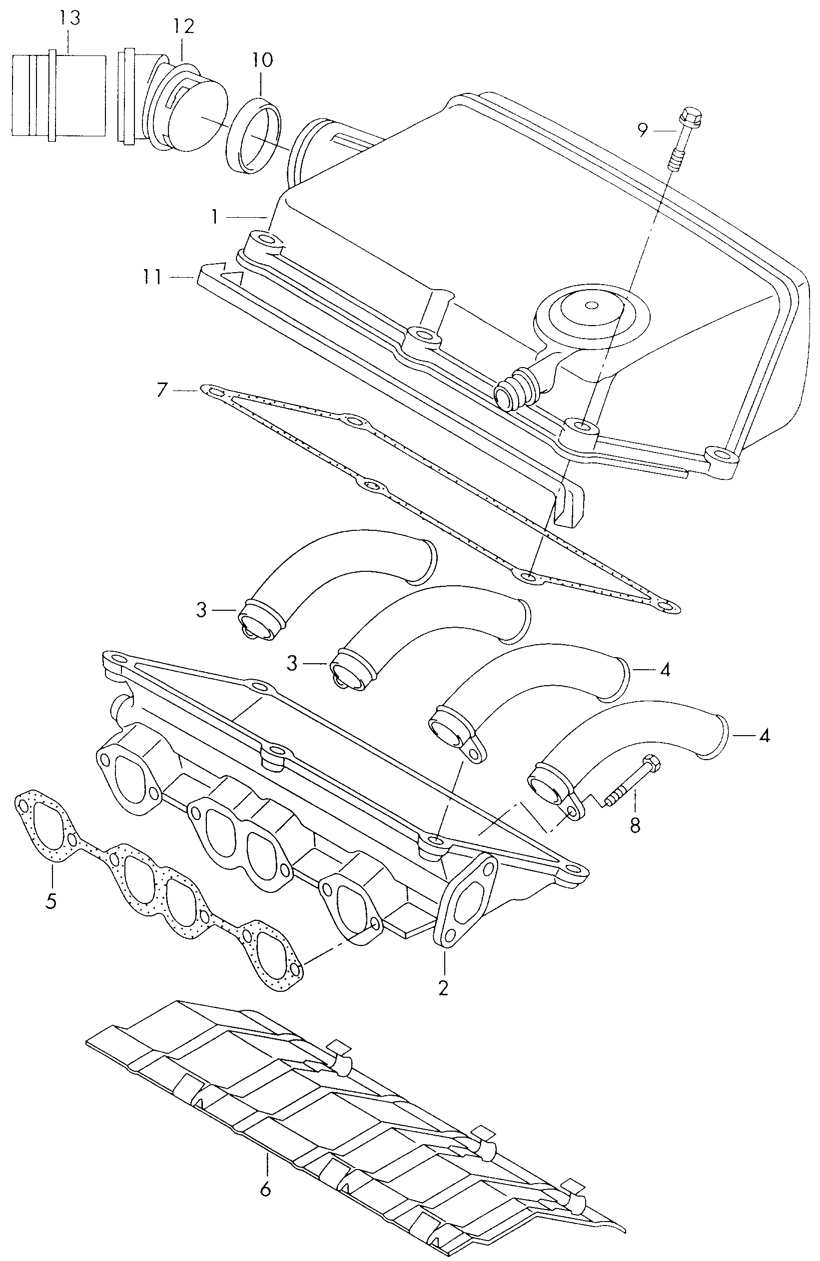 Seat 028 129 717 D - Tihend,sisselaskekollektor onlydrive.pro