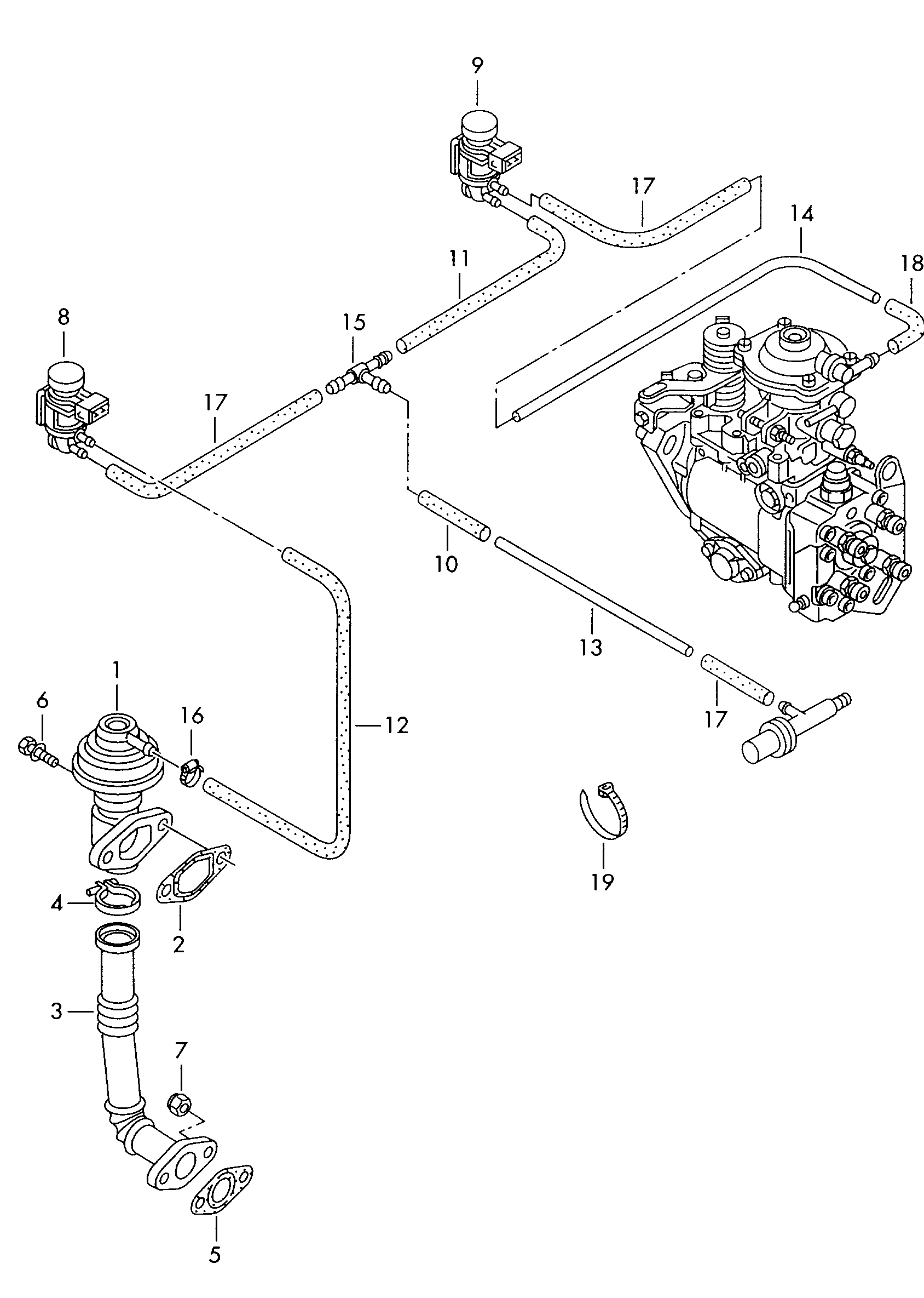 Skoda 028131548A - Pipe Connector, exhaust system onlydrive.pro