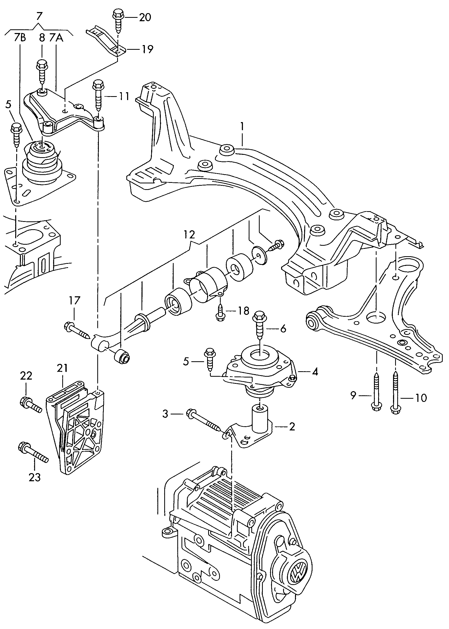 VAG N 102 613 02 - Комплект зубчатого ремня ГРМ onlydrive.pro