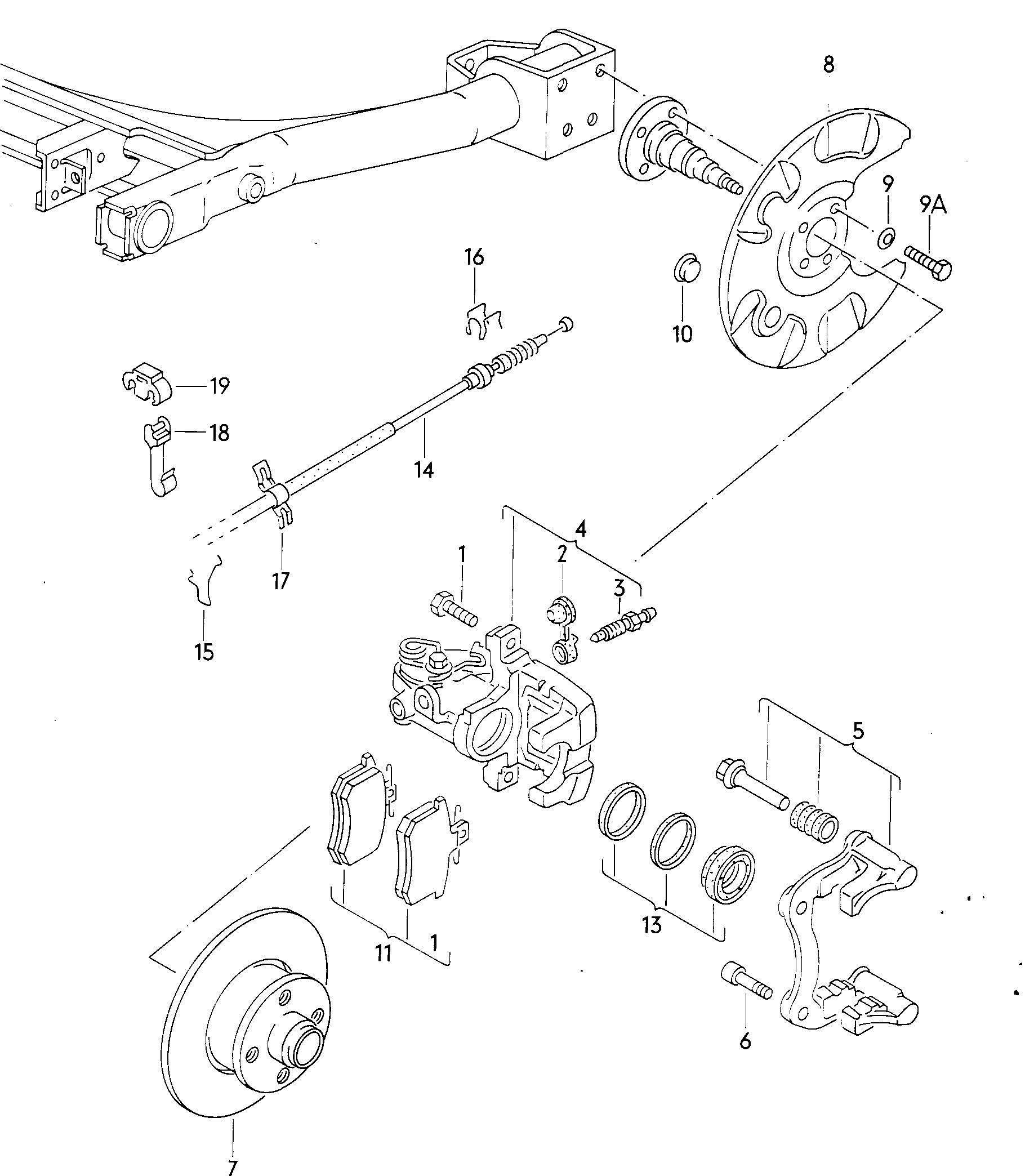 Skoda 535615423 X - Brake Caliper onlydrive.pro