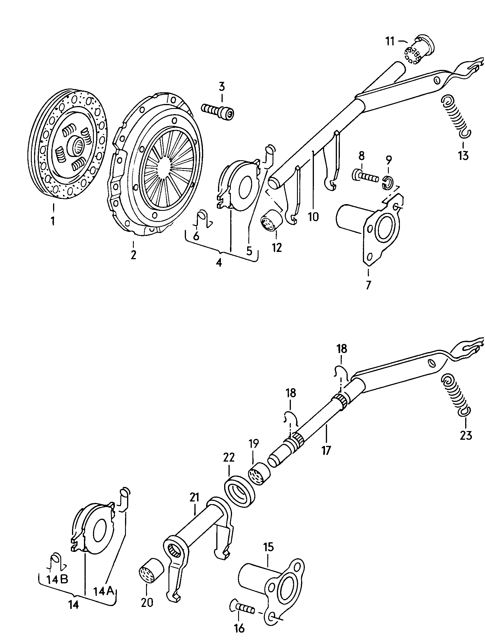 Seat 085 141 181 - Guide Tube, clutch onlydrive.pro