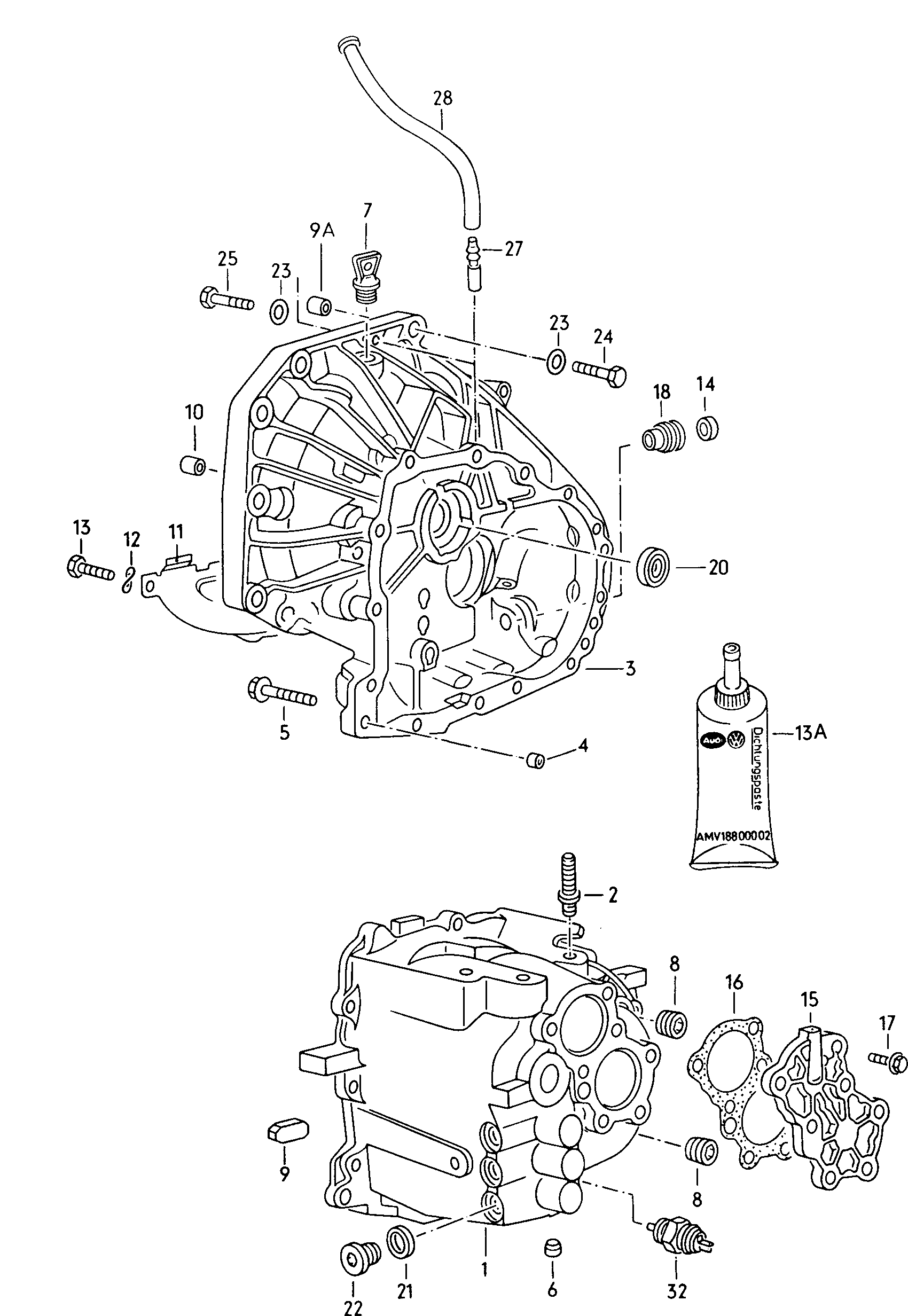 Seat 085 301 227 - Shaft Seal, manual transmission onlydrive.pro