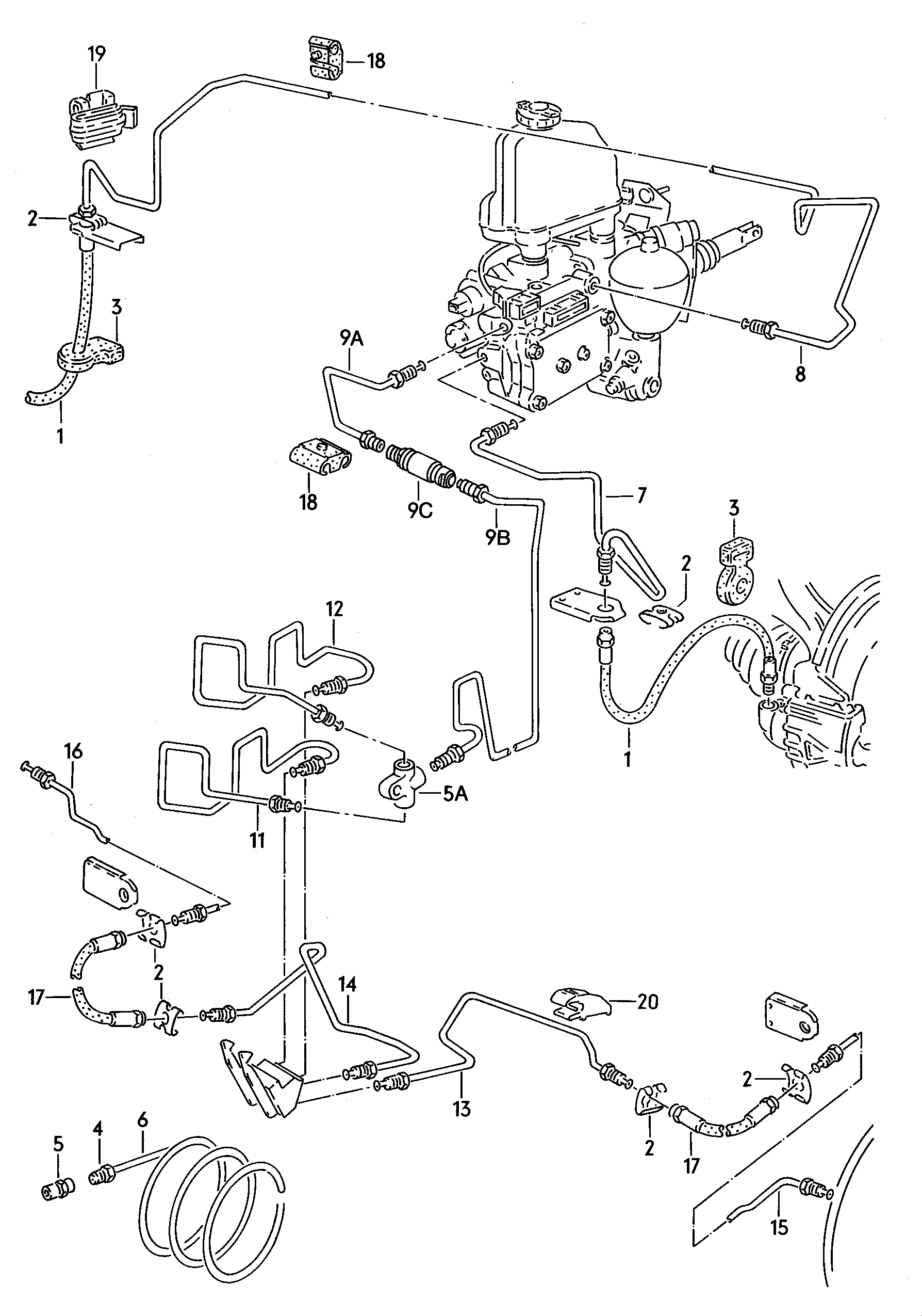 VAG 191 611 701B - Jarruletku onlydrive.pro