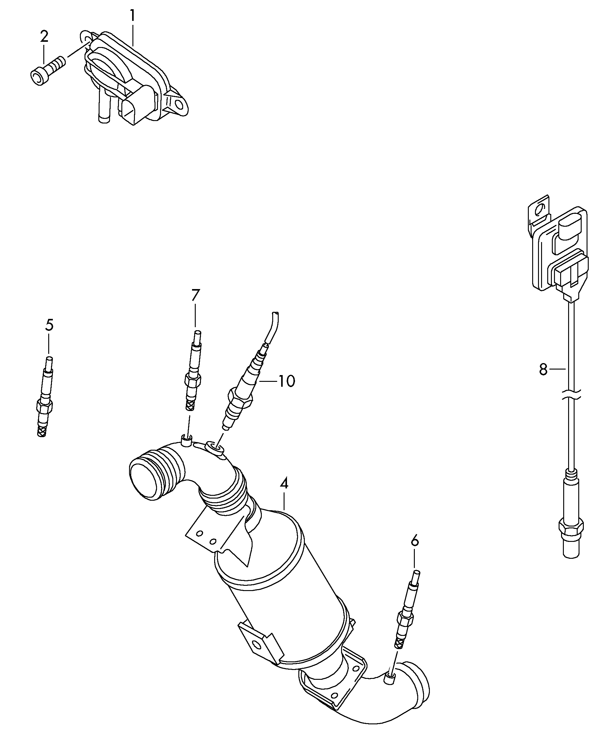 VW 059 906 262 J - Oxygen, Lambda Sensor onlydrive.pro