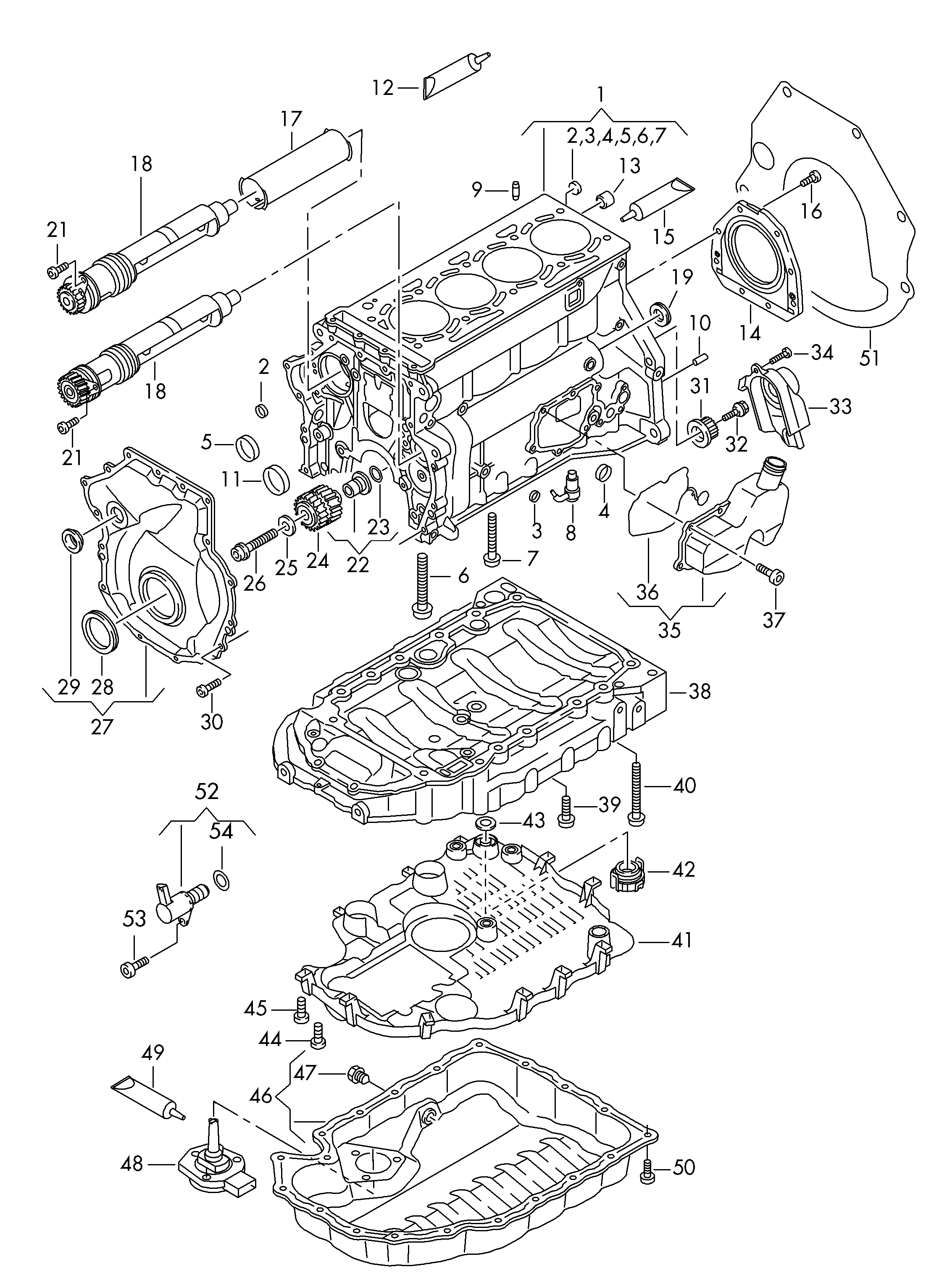 Seat 06K 109 210 AF - Крышка корпуса газораспределительного механизма onlydrive.pro