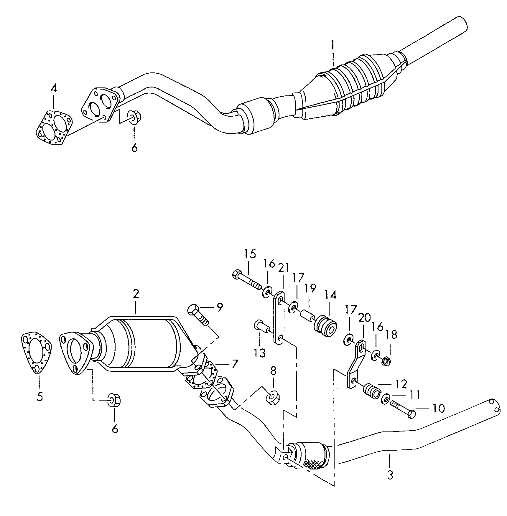 VAG N  90226403 - Nut, exhaust manifold onlydrive.pro