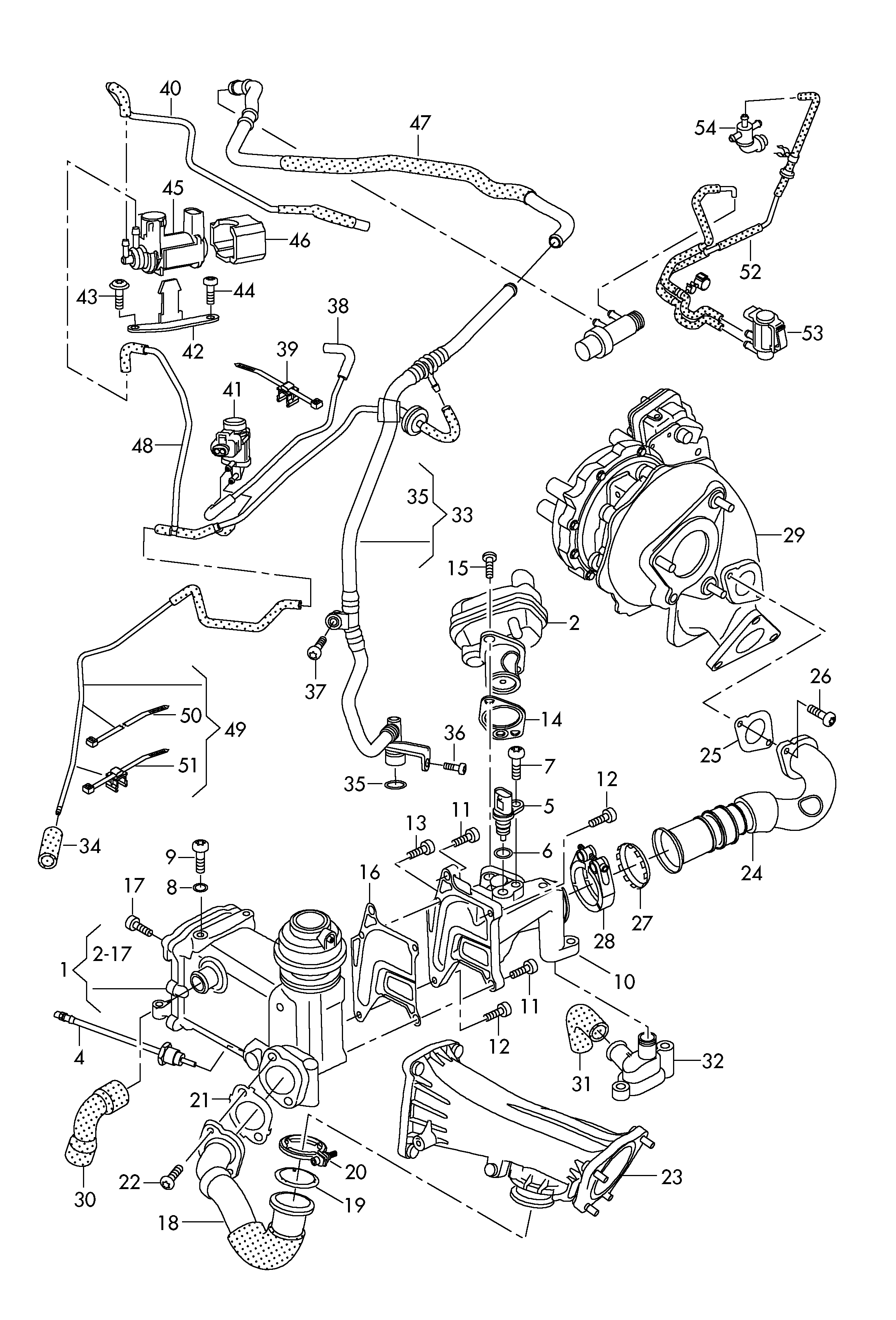 VAG 059131599K - Seal, EGR valve onlydrive.pro