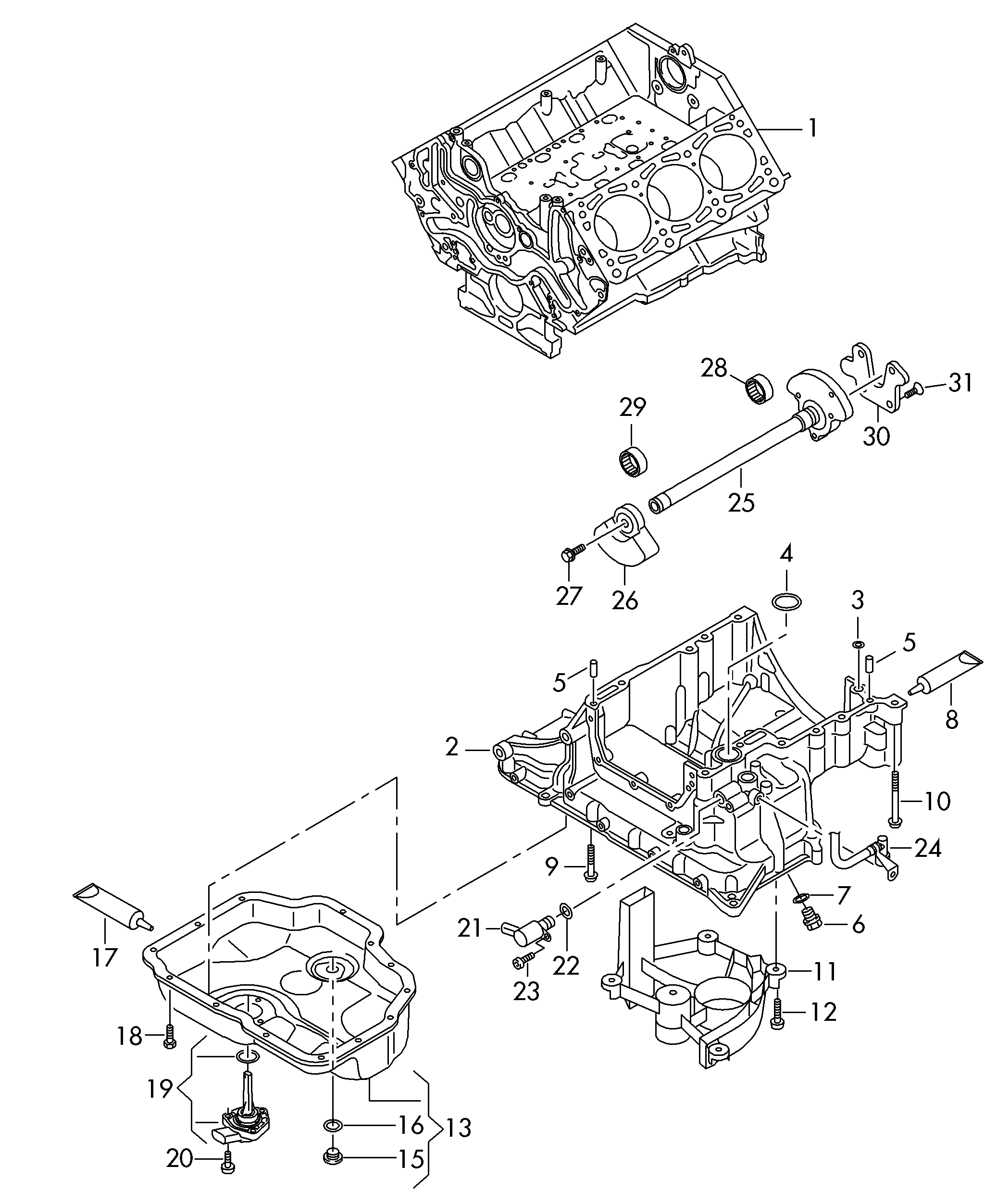 VAG N 016 027 6 - Korķis, Eļļas vācele onlydrive.pro