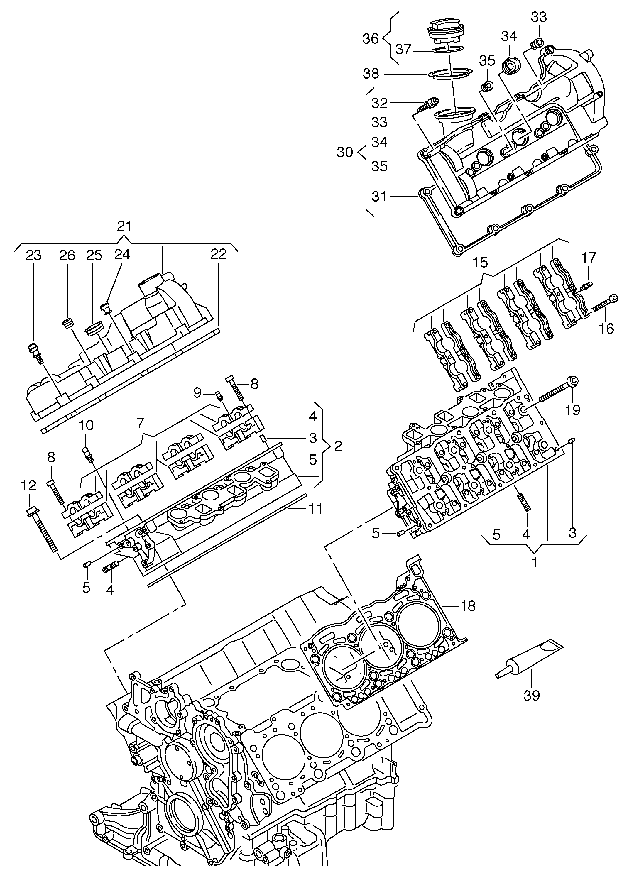 VAG 059103484 - Прокладка, крышка головки цилиндра onlydrive.pro