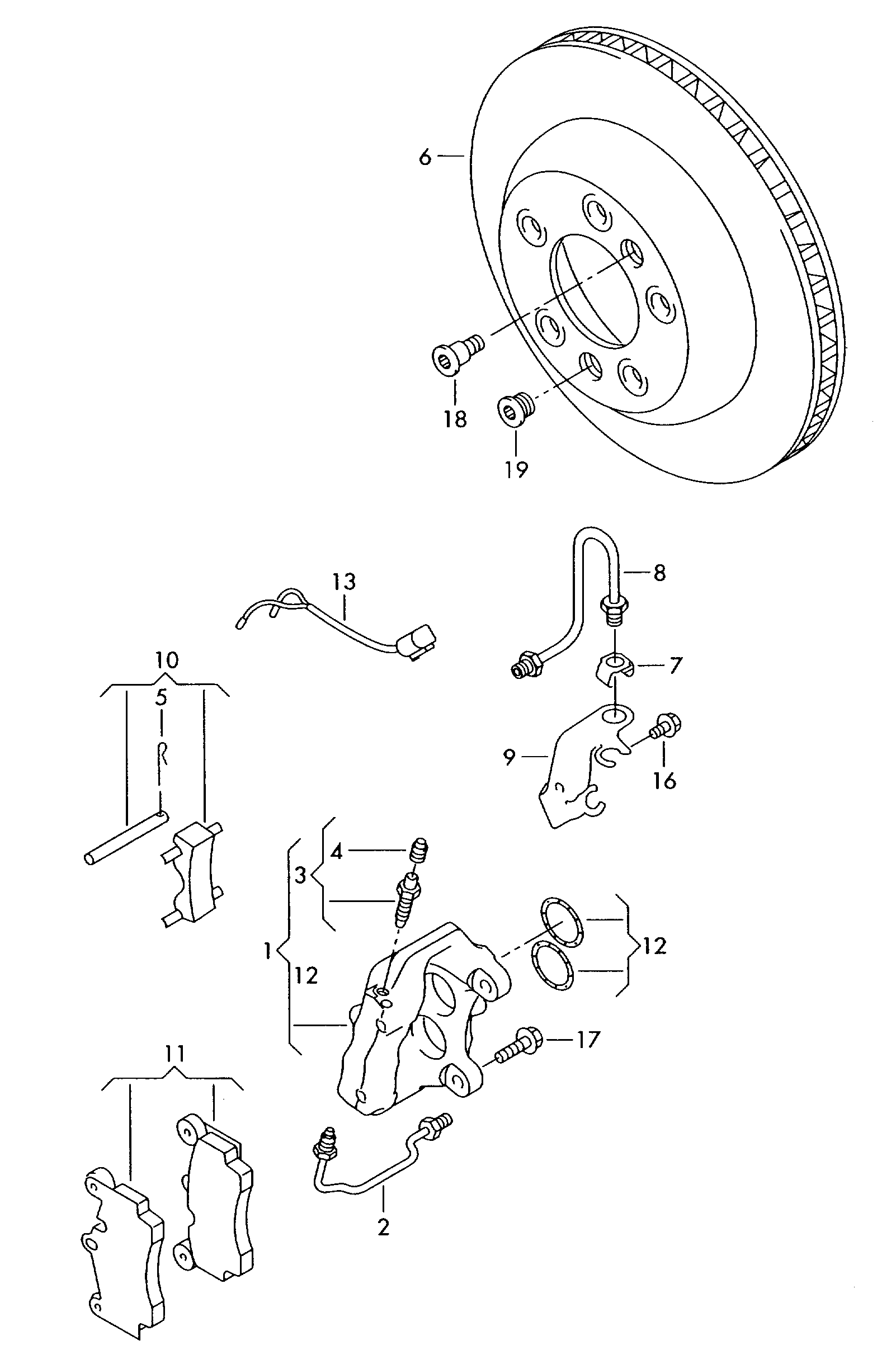 Skoda 7L0698451B - Piduriklotsi komplekt,ketaspidur onlydrive.pro