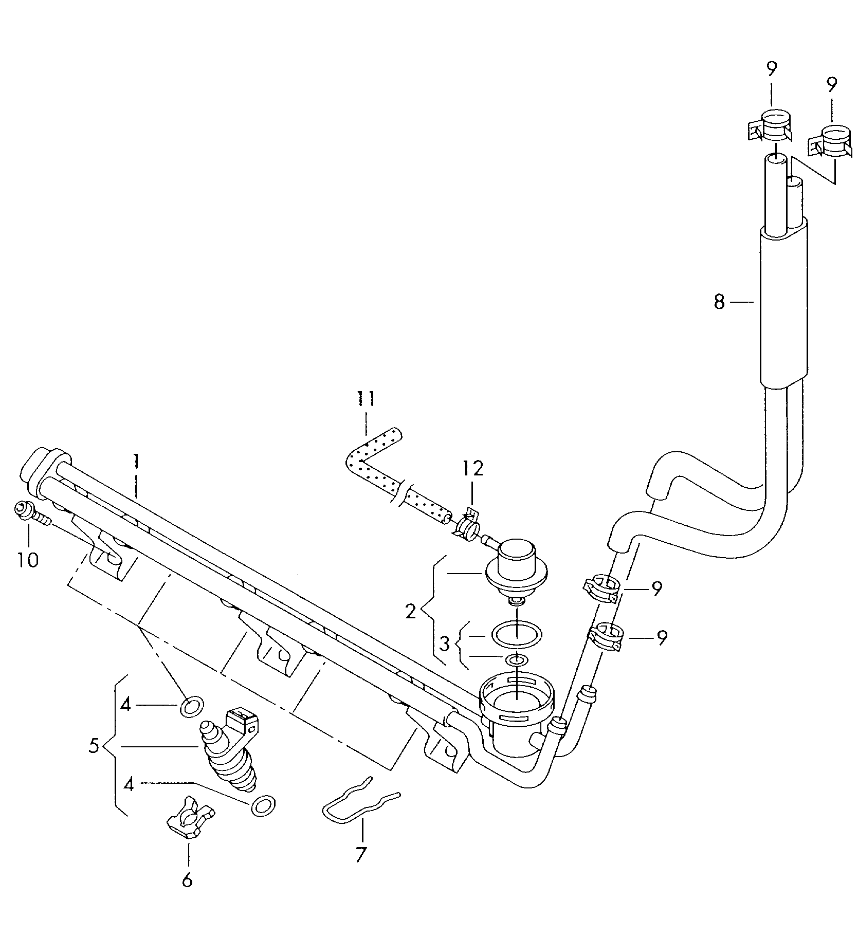 VAG 021906031D - Nozzle and Holder Assembly onlydrive.pro