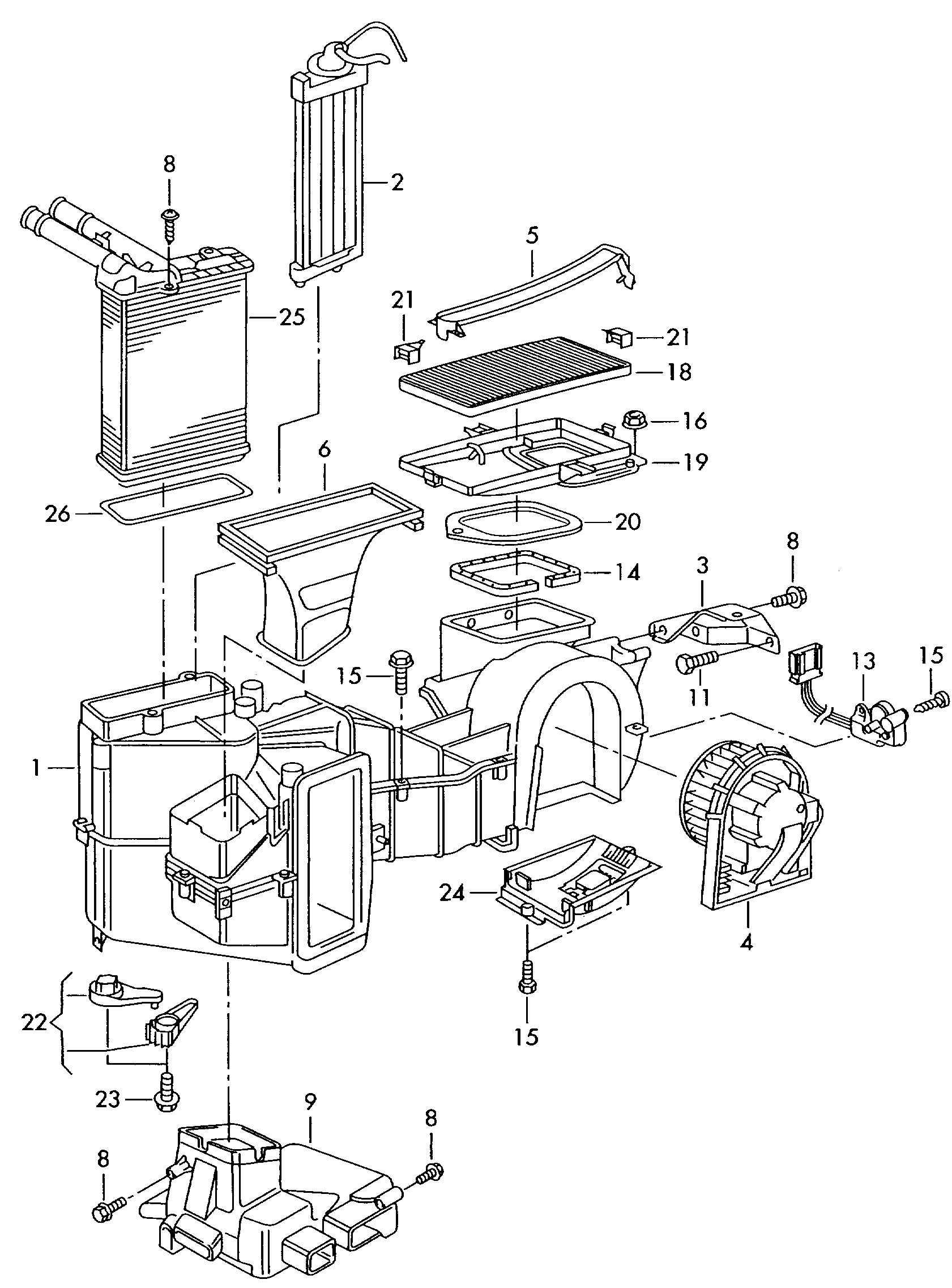 VAG 3B0819817 - Fuel filter onlydrive.pro