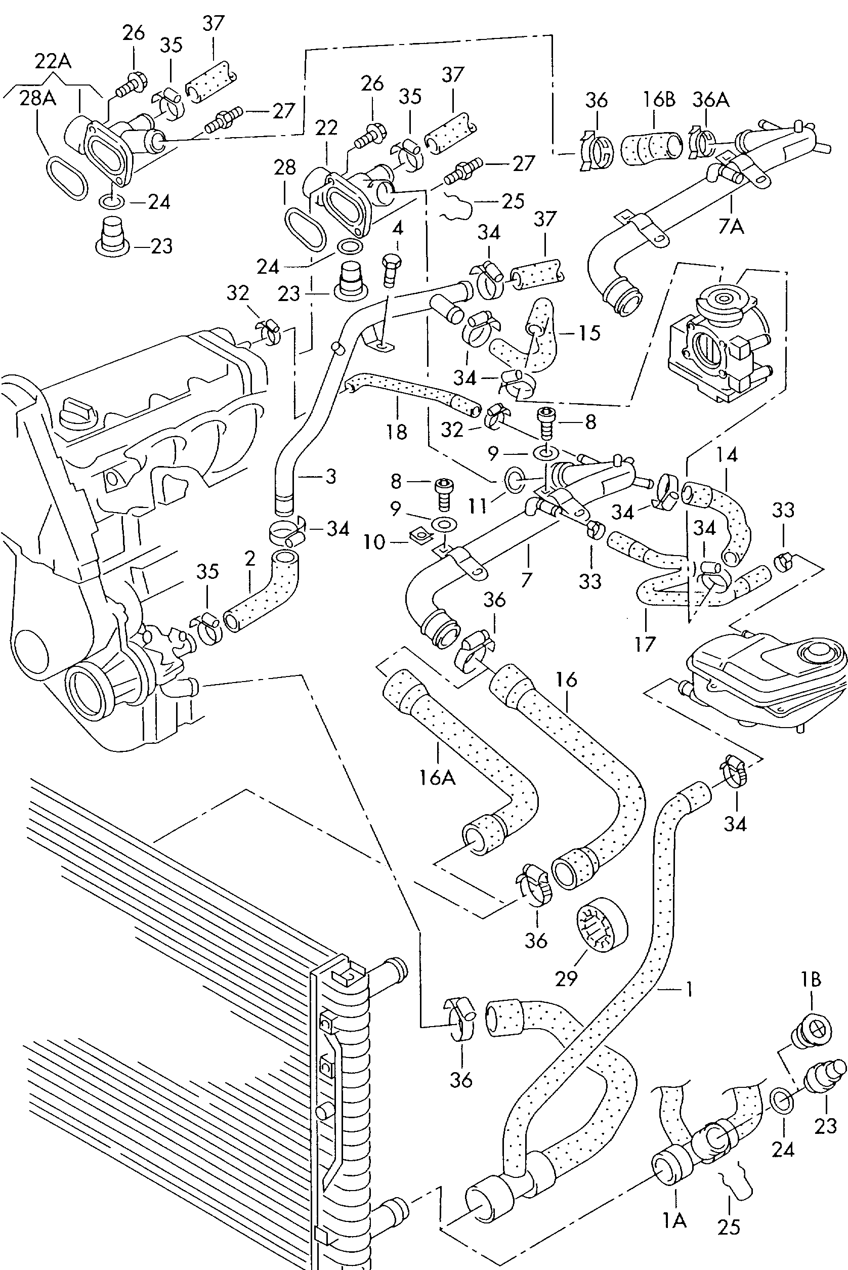 Skoda 037 121 688 - Tiiviste, termostaattikotelo onlydrive.pro