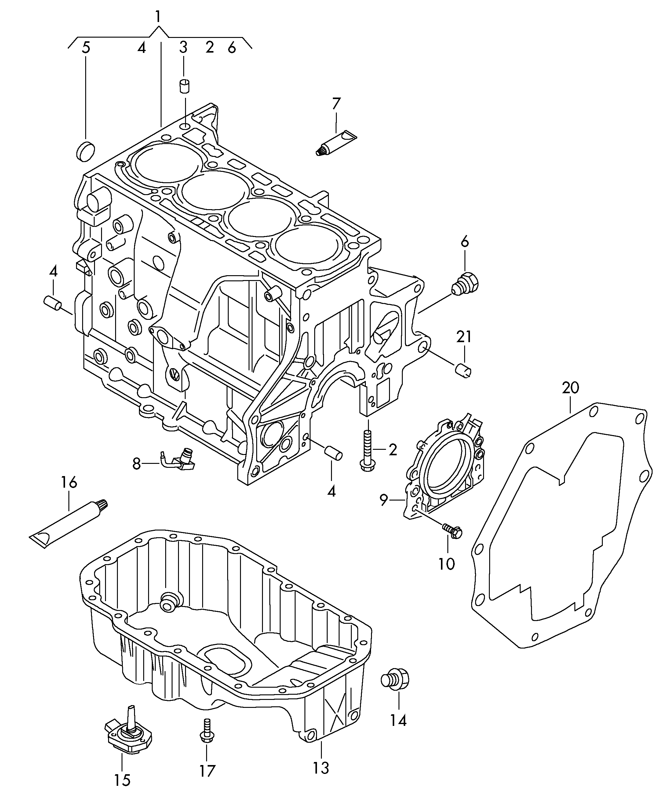 Seat 036 103 171 B - Vārpstas blīvgredzens, Kloķvārpsta onlydrive.pro