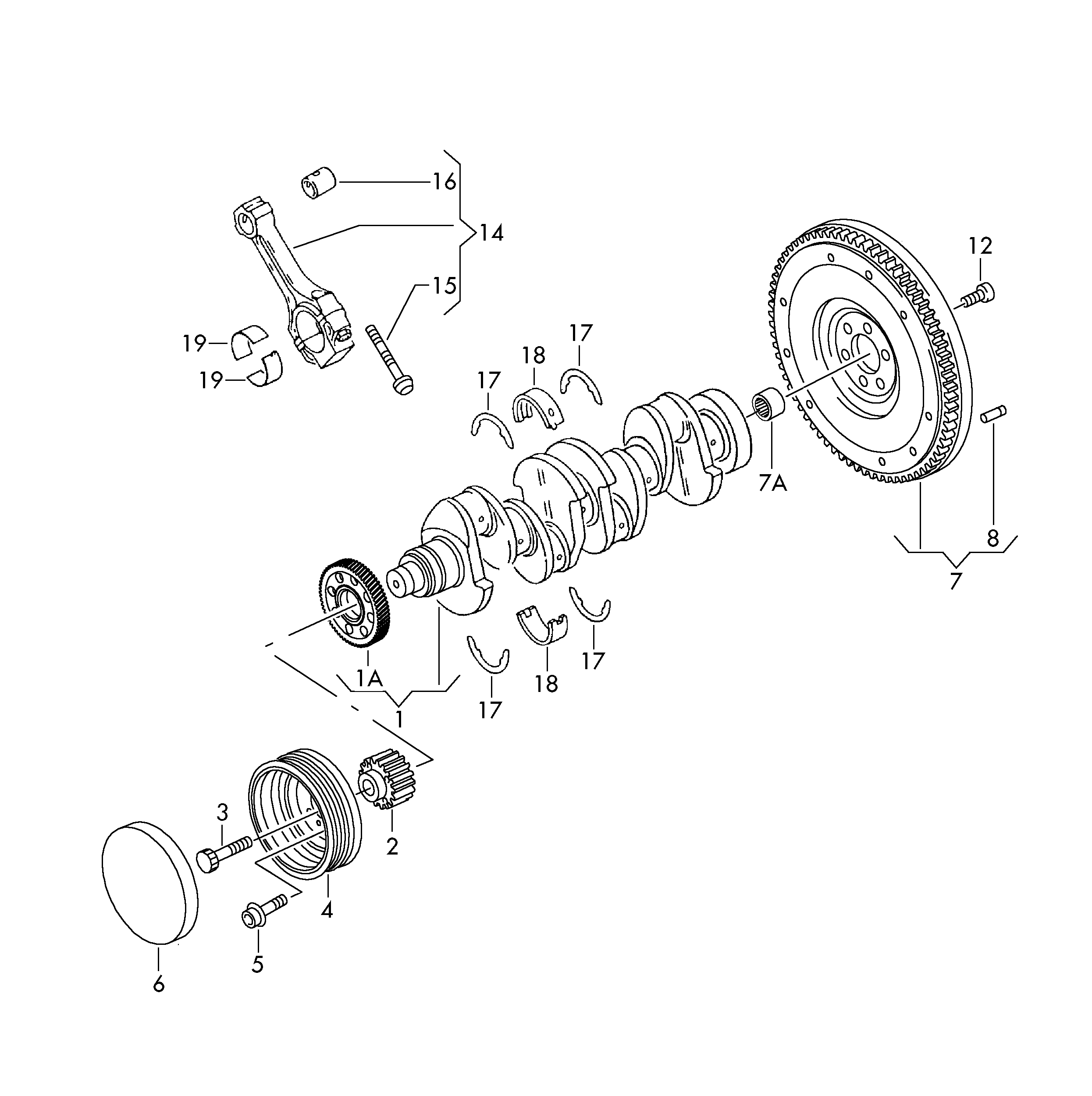 Seat 03G 105 266 BD - Flywheel onlydrive.pro