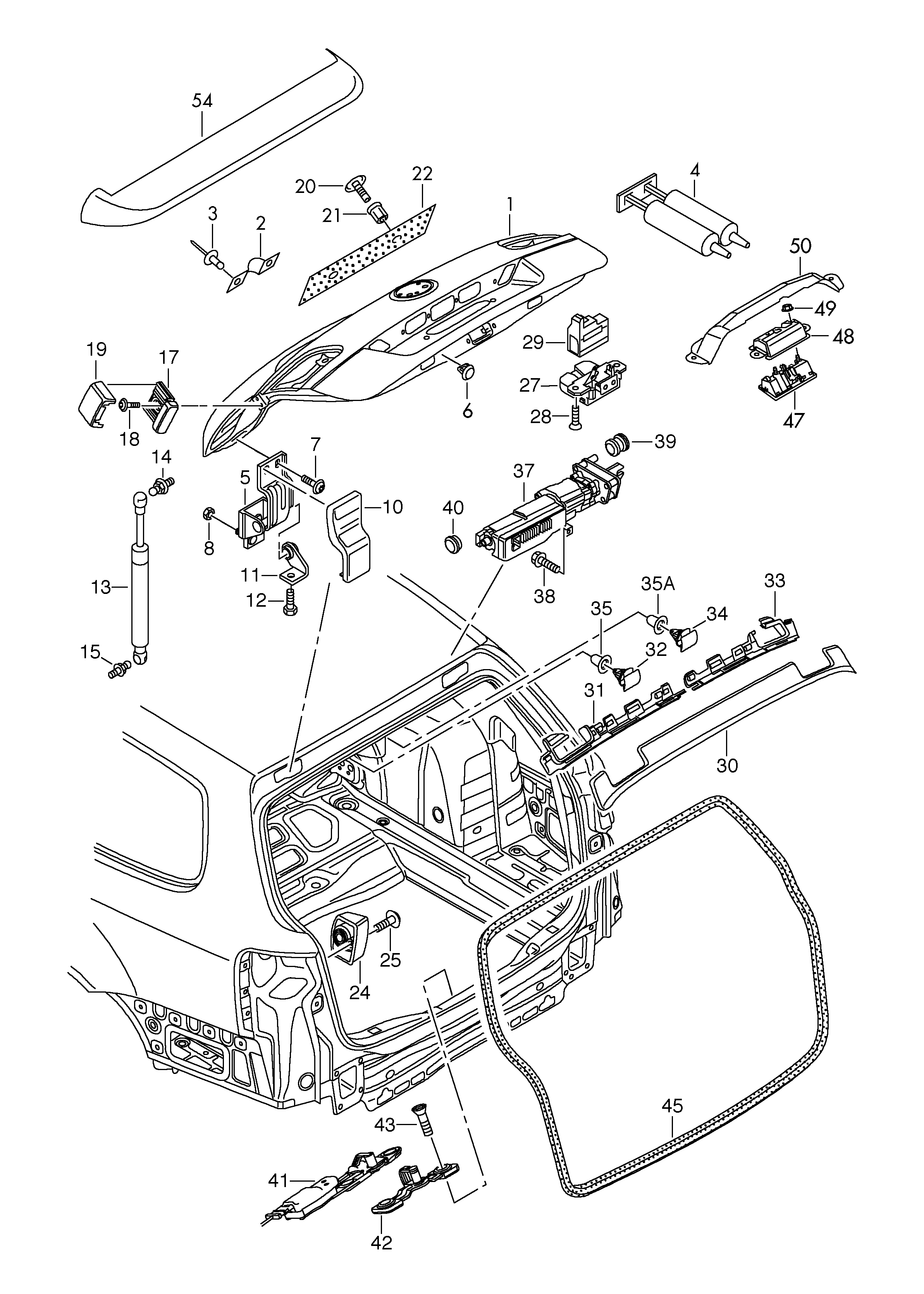 VAG 1K6827505E - Выключатель, контакт двери onlydrive.pro